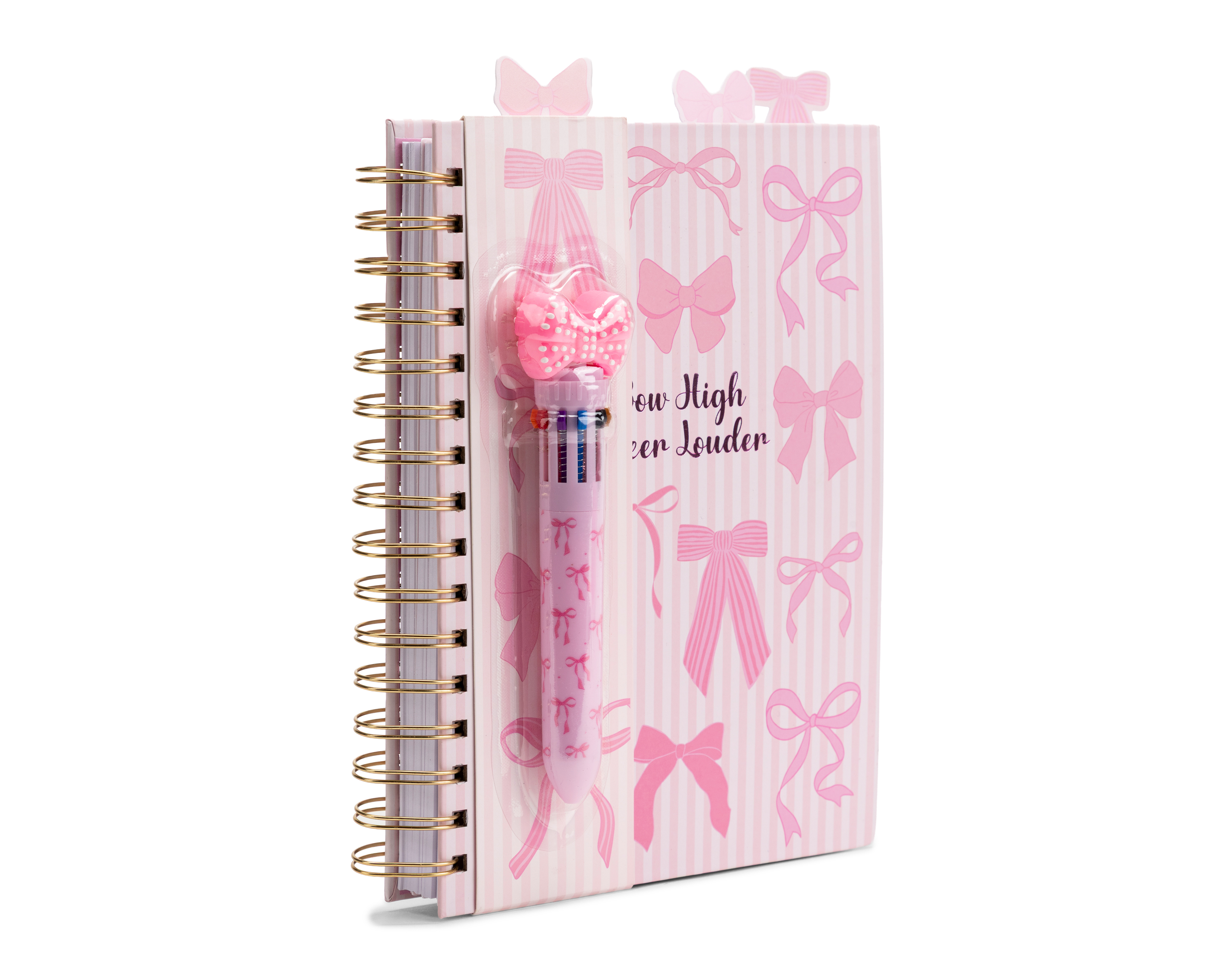 Libreta Moño Rosa Votum con Pluma
