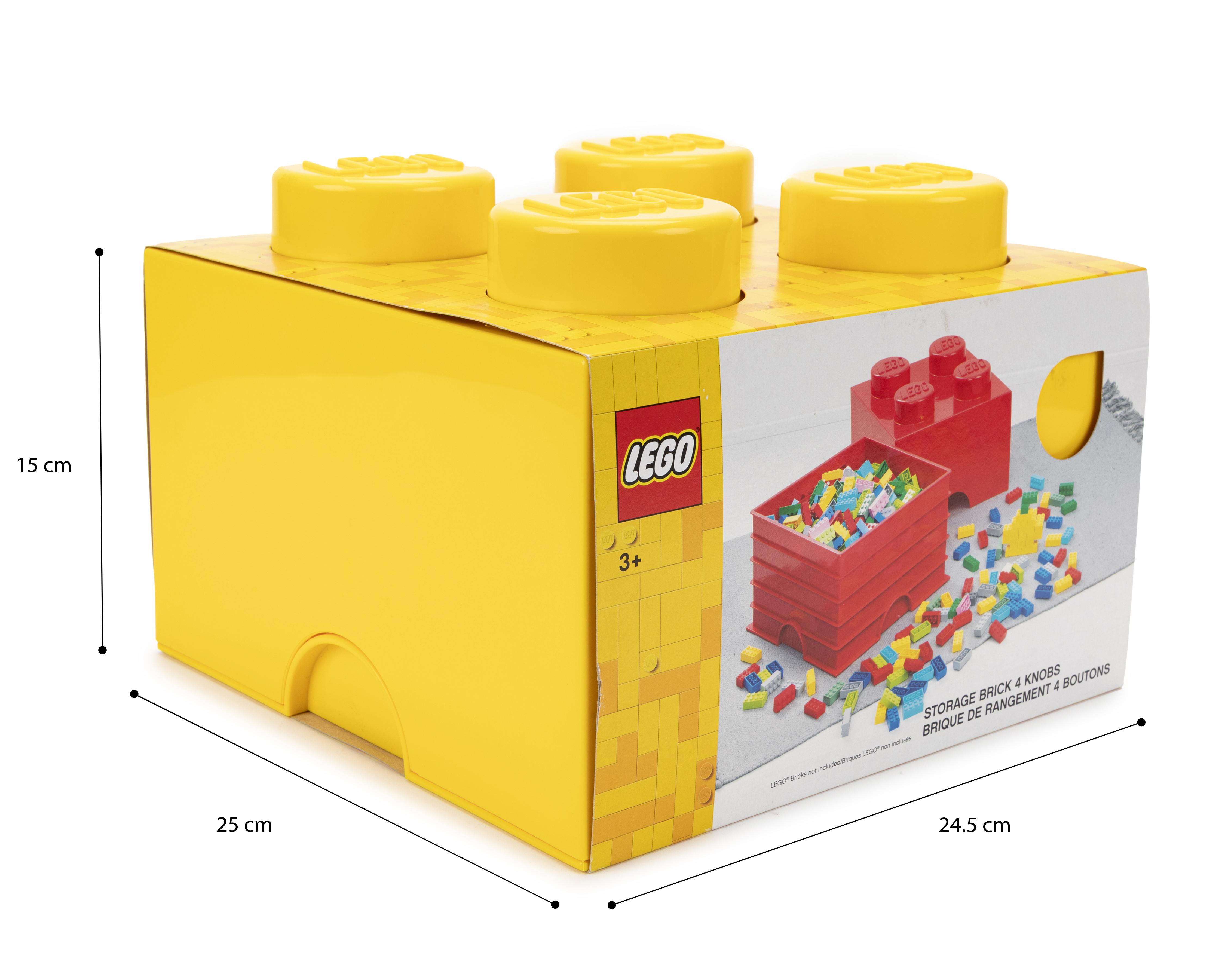 Foto 4 pulgar | Foto 3 | Ladrillo de Almacenamiento LEGO de 4 Espigas