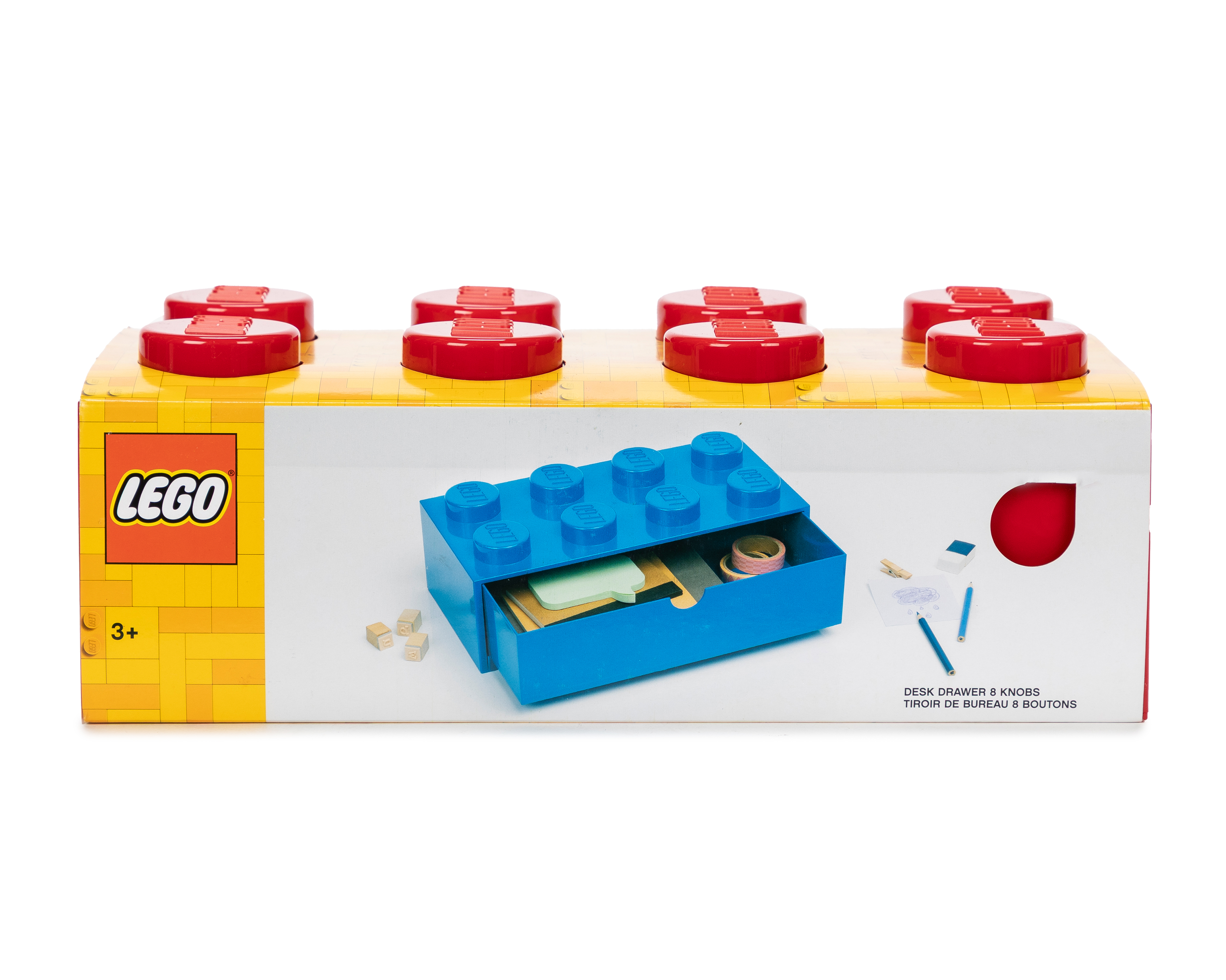 Foto 2 pulgar | Foto 1 | Cajón de Escritorio LEGO de 8 Espigas