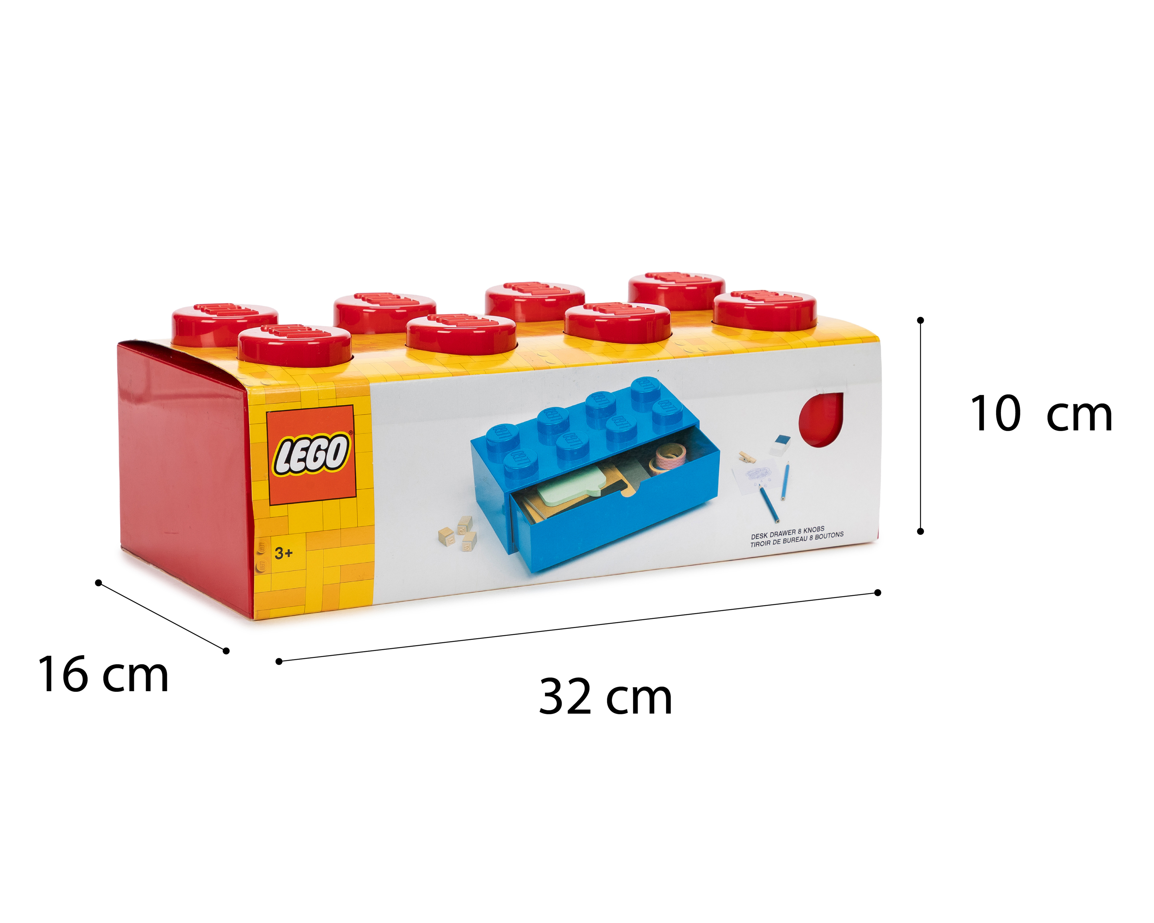 Foto 3 | Foto 3 | Cajón de Escritorio LEGO de 8 Espigas