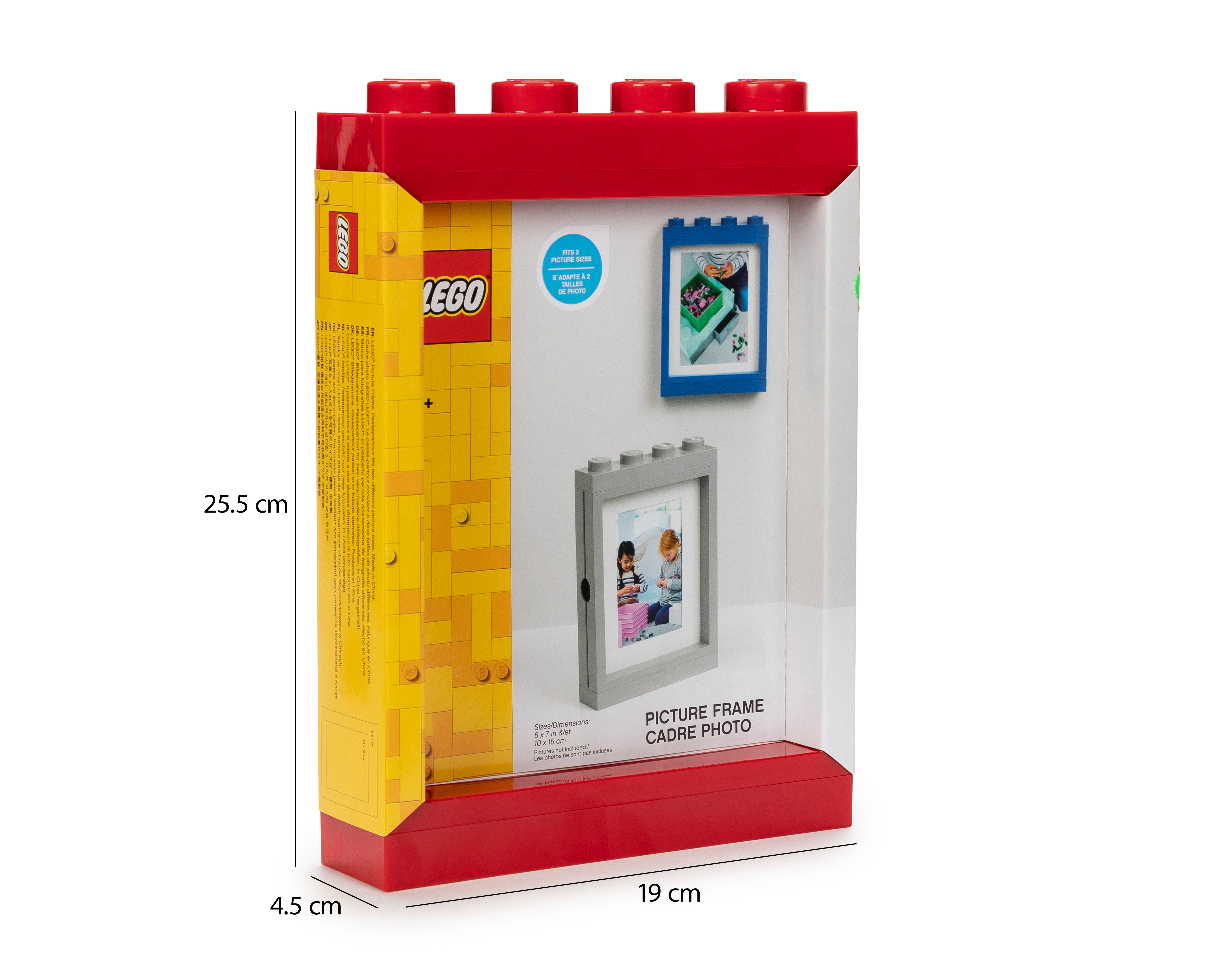 Foto 3 | Foto 3 | Portarretrato de Plástico LEGO 5 x 7 Pulgadas