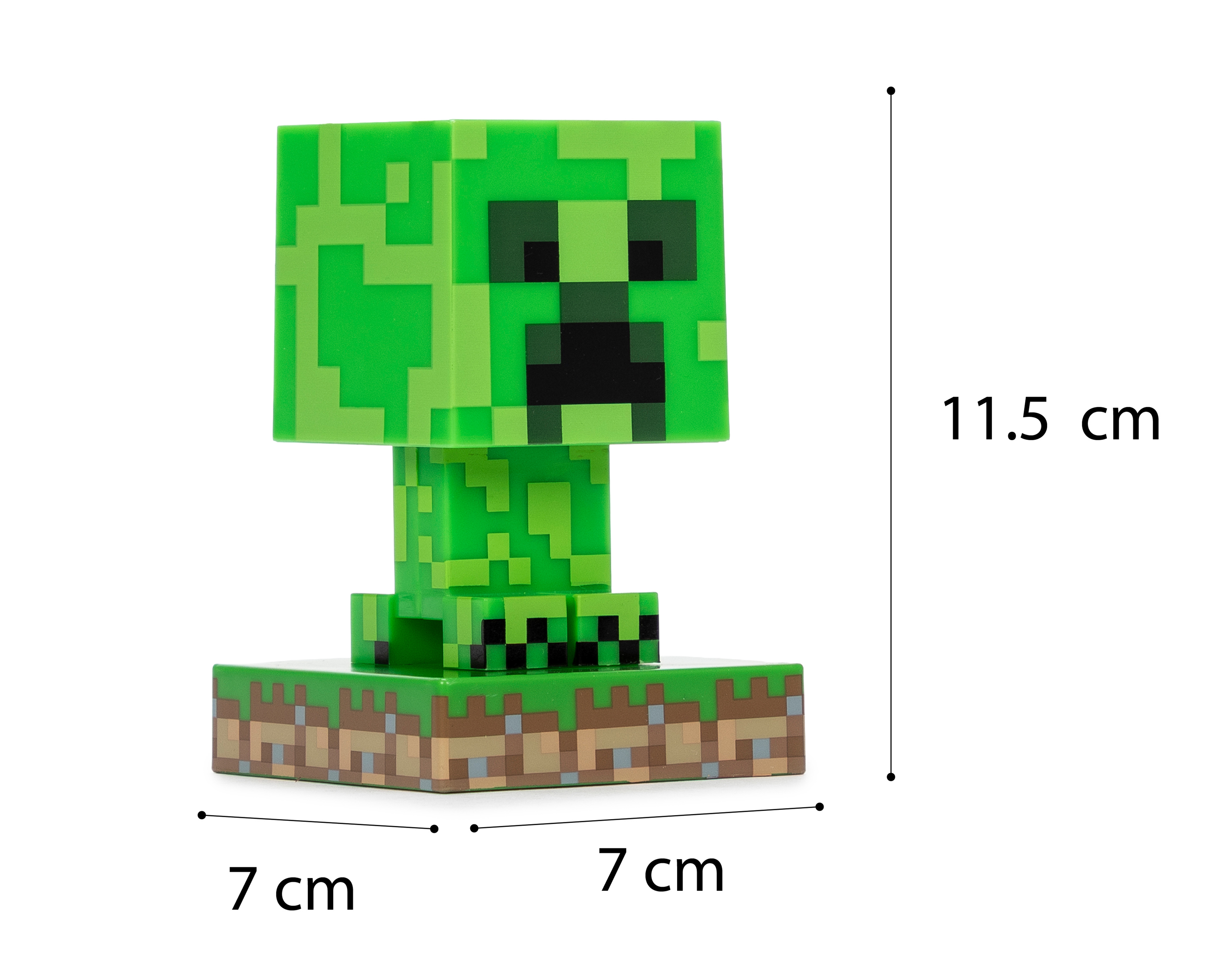 Foto 6 pulgar | Foto 5 | Lámpara de Escritorio Creeper Minecraft