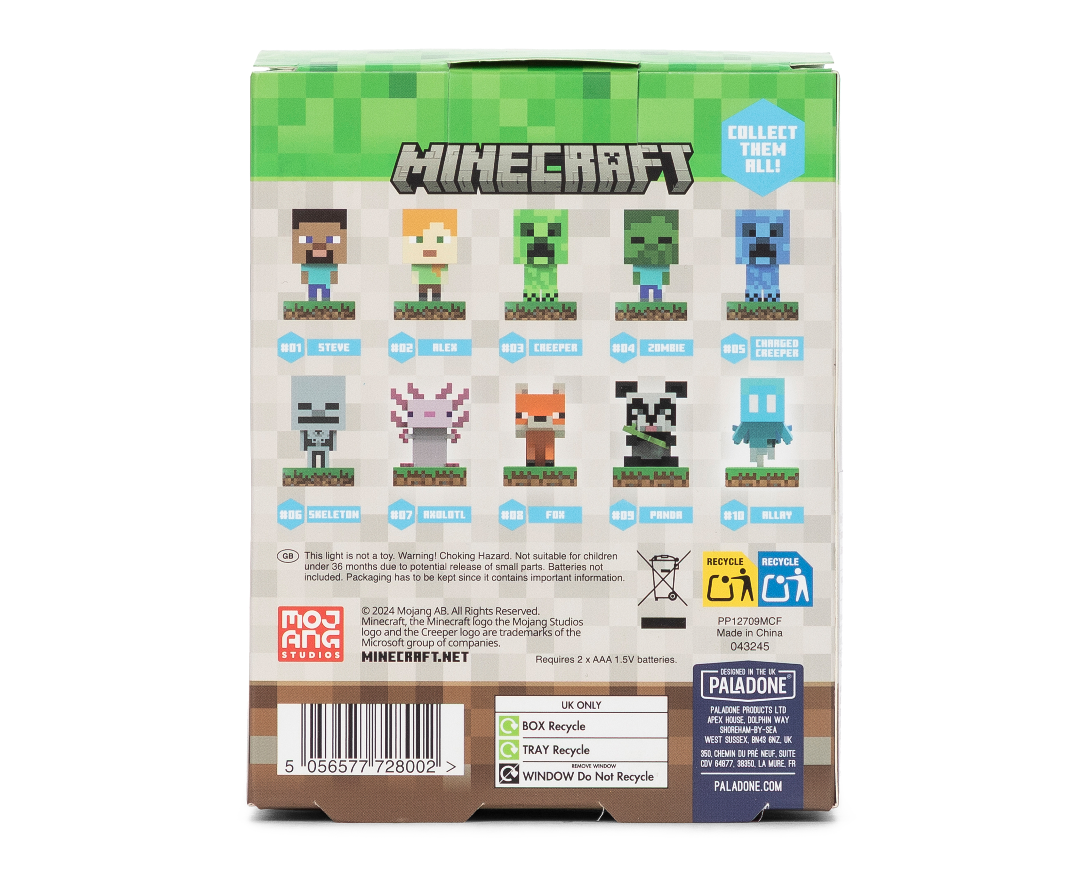 Foto 5 pulgar | Foto 4 | Lámpara de Escritorio Allay Minecraft