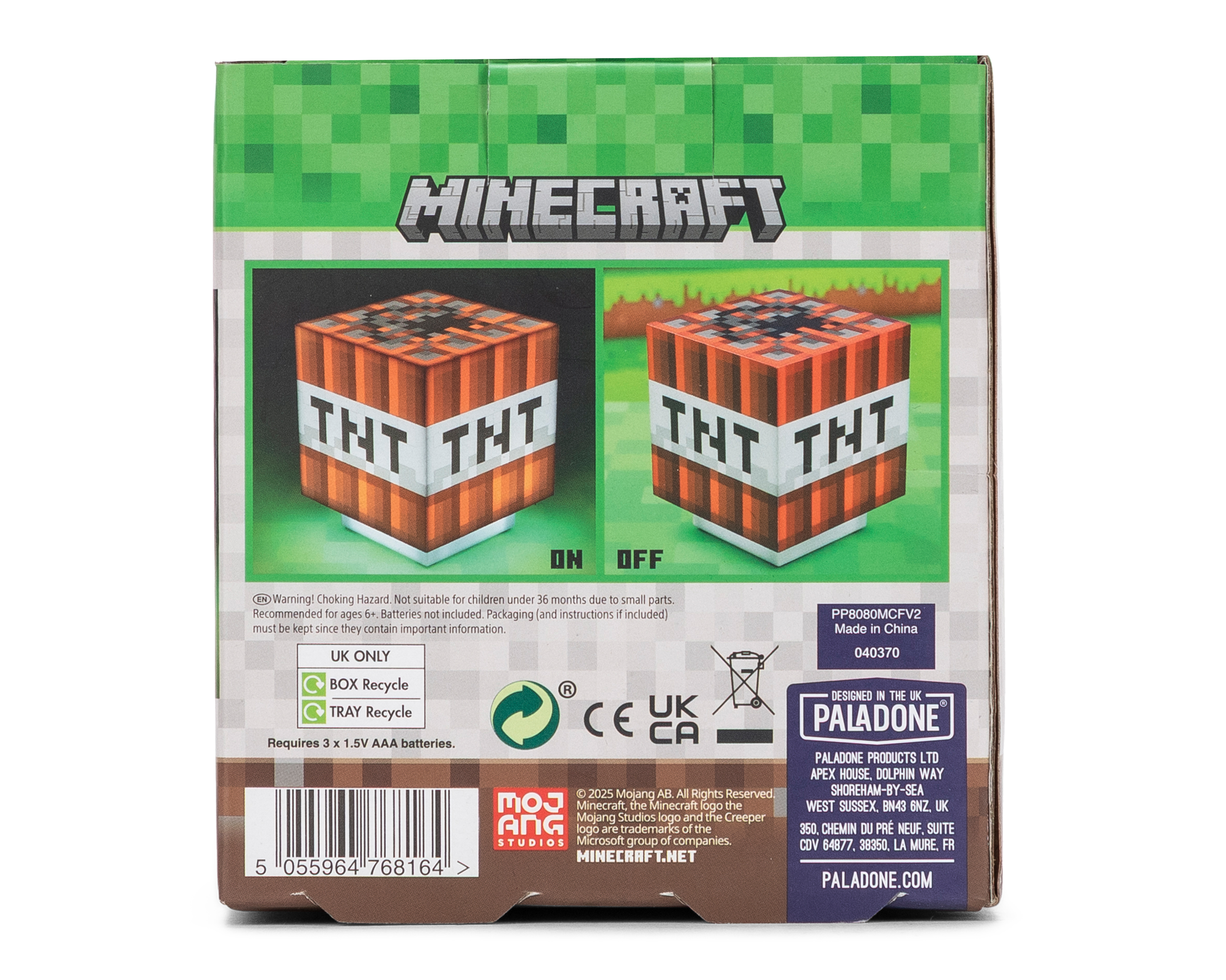 Foto 5 pulgar | Foto 4 | Lámpara de Escritorio TNT Minecraft