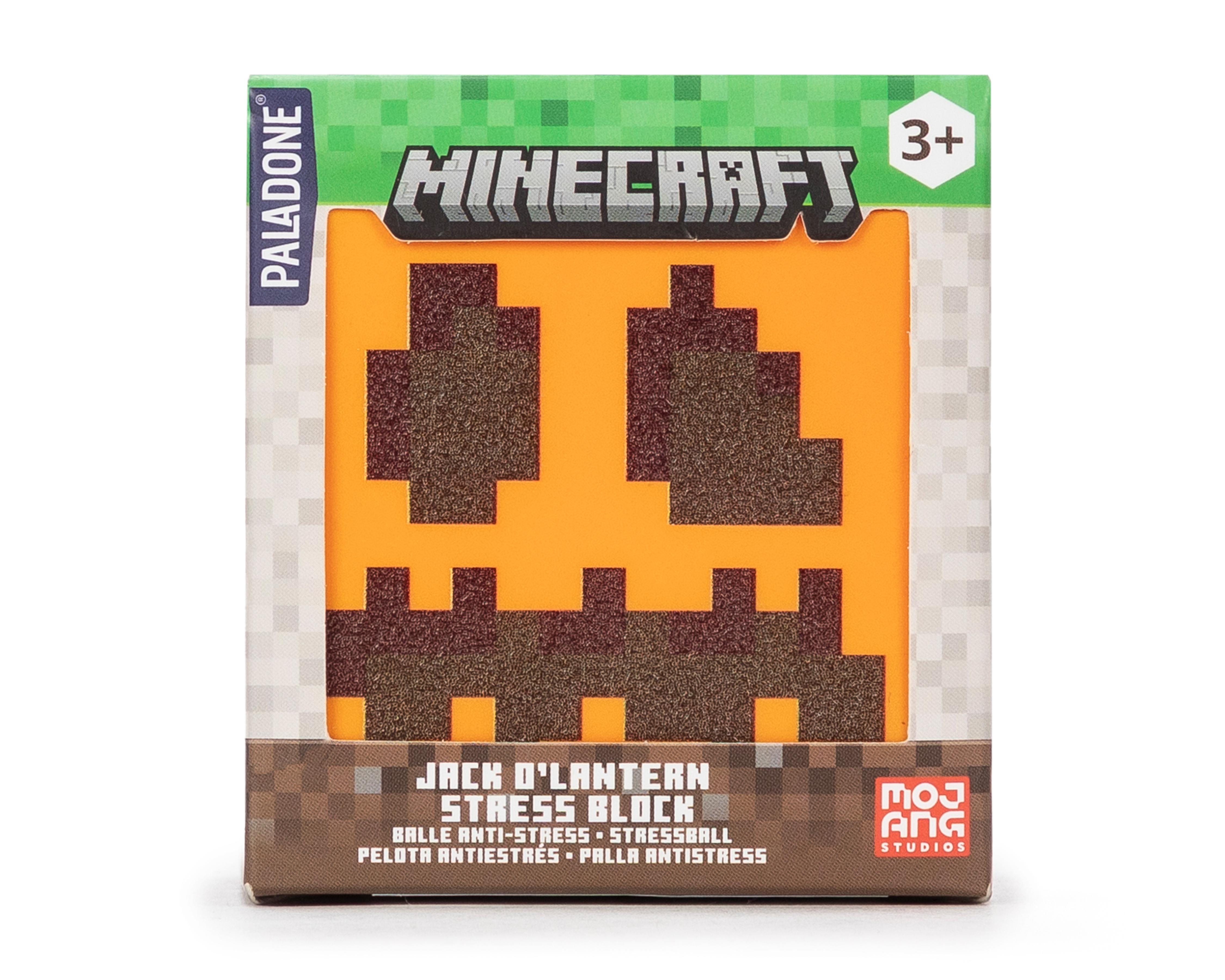 Foto 4 pulgar | Foto 3 | Pelota Antiestrés Minecraft Jack O'Lantern