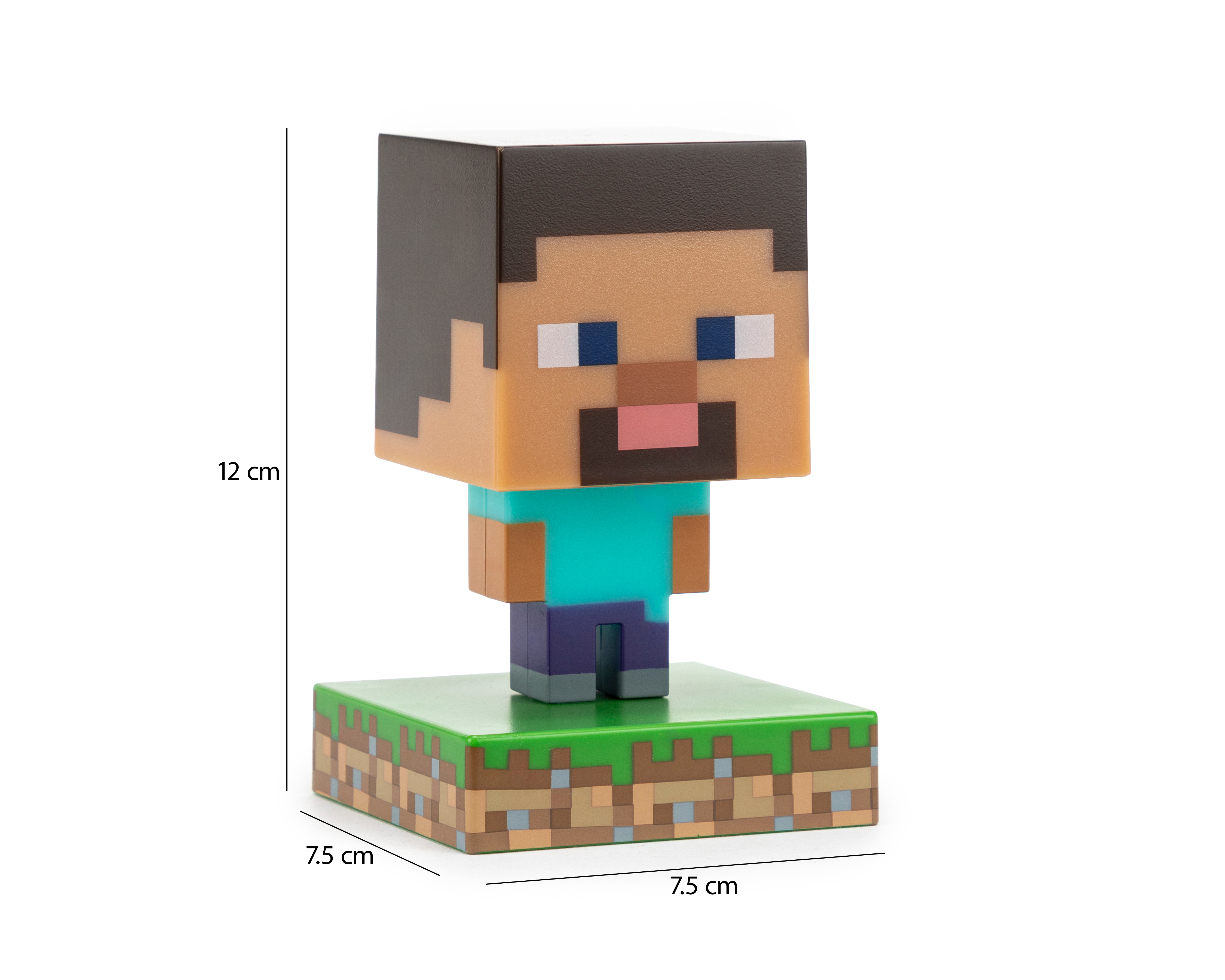 Foto 6 | Foto 6 | Lámpara de Escritorio Steve Minecraft