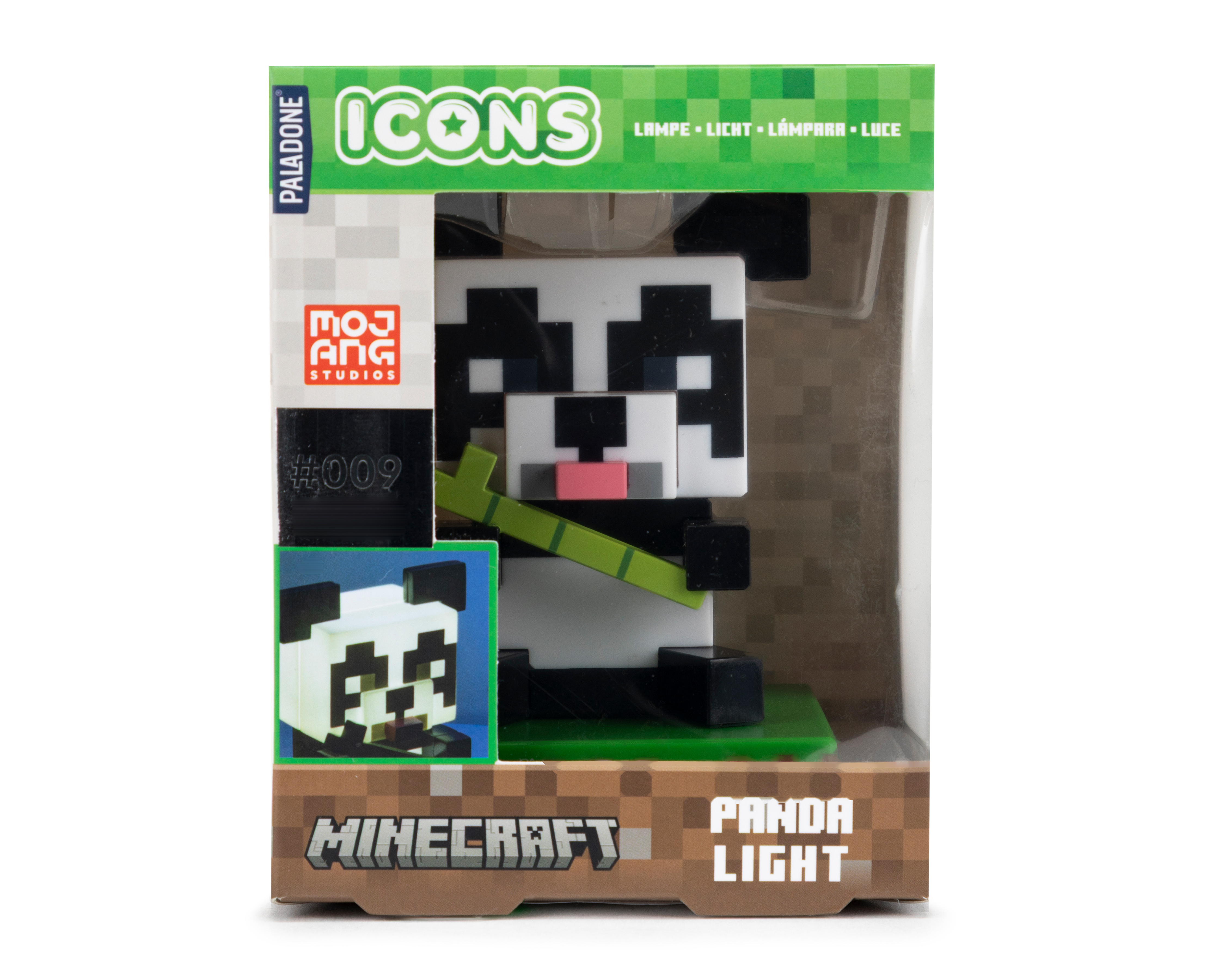 Foto 3 | Foto 3 | Lámpara de Escritorio Panda Minecraft