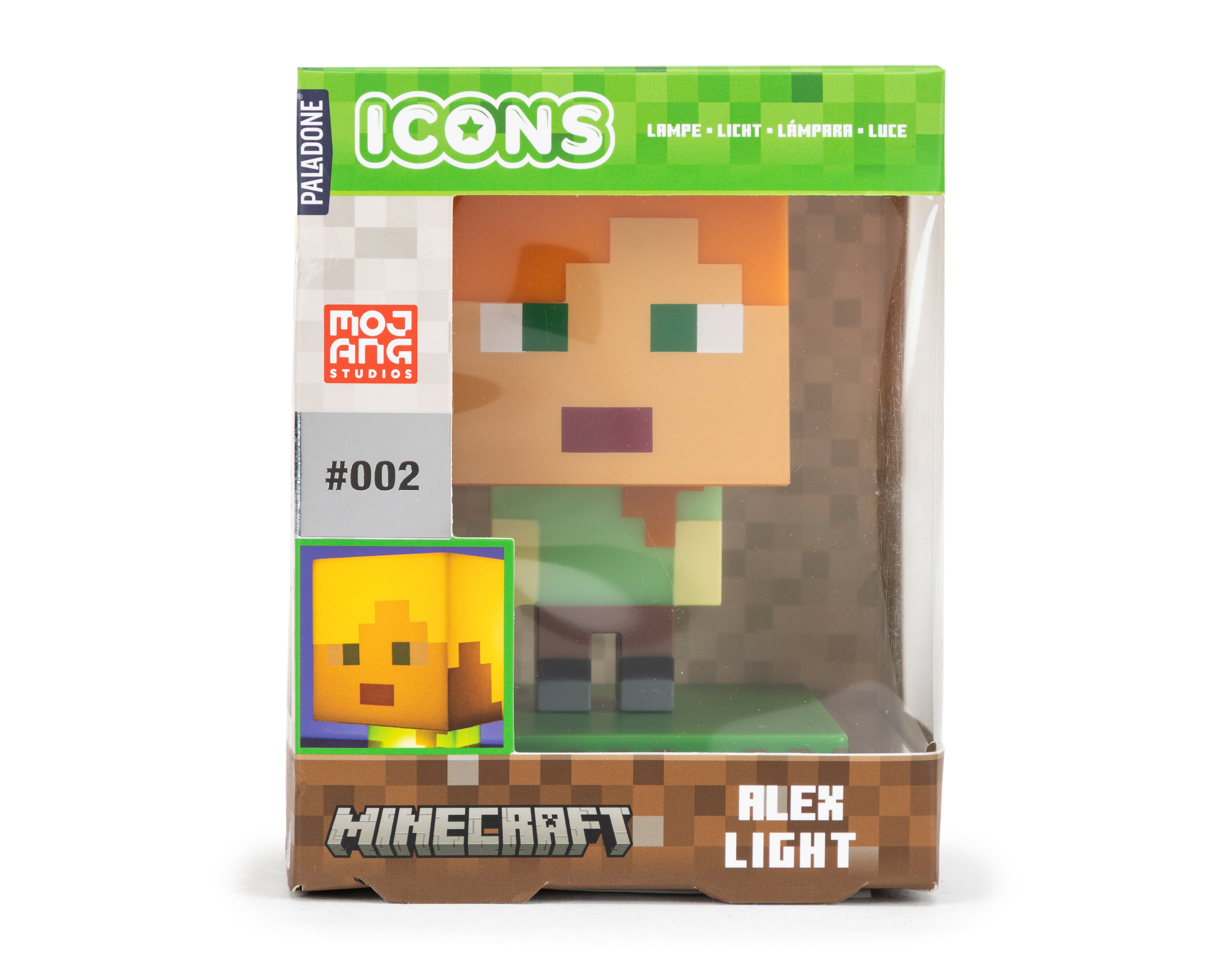 Foto 4 pulgar | Foto 3 | Lámpara de Escritorio Alex Minecraft