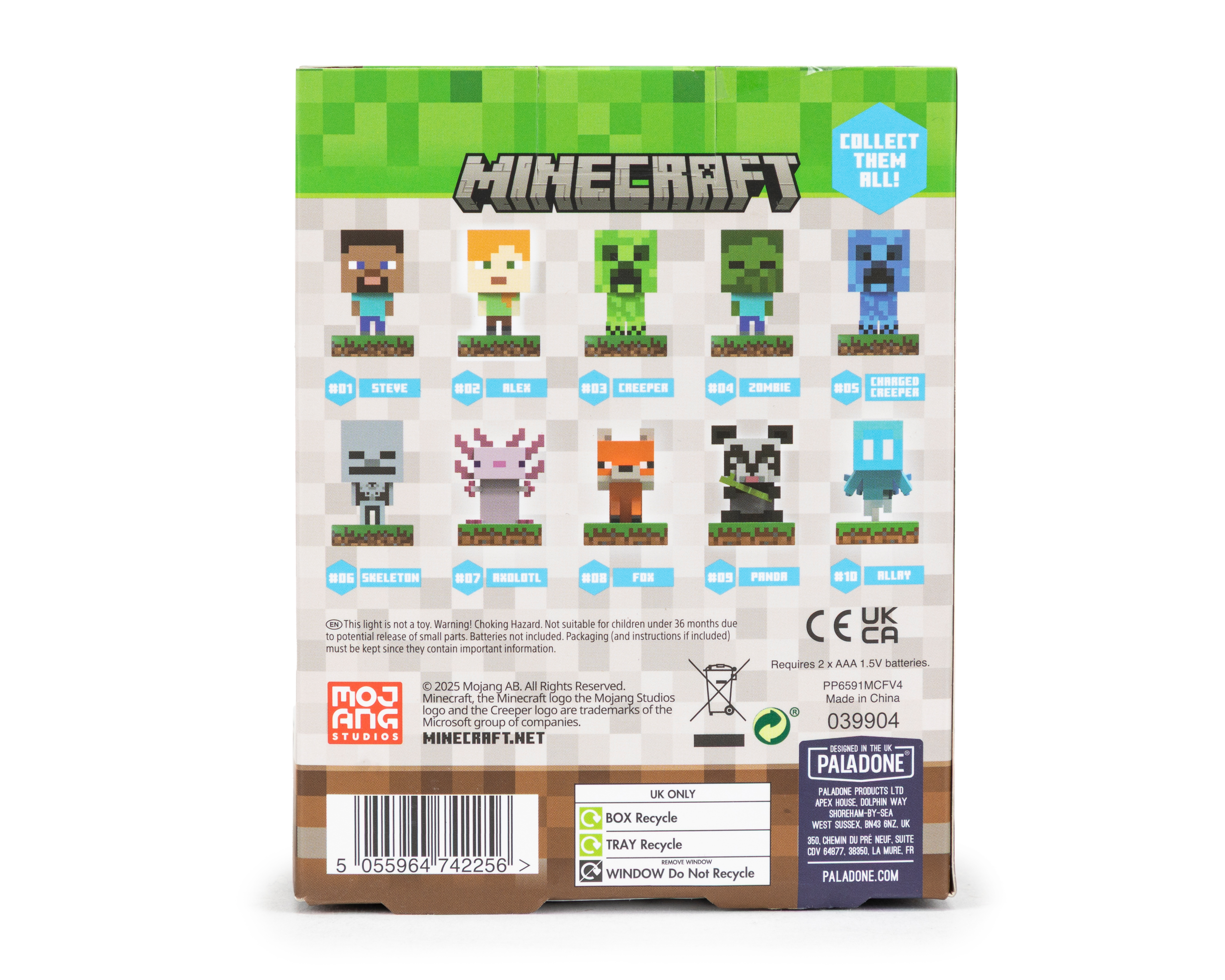 Foto 4 | Foto 4 | Lámpara de Escritorio Alex Minecraft