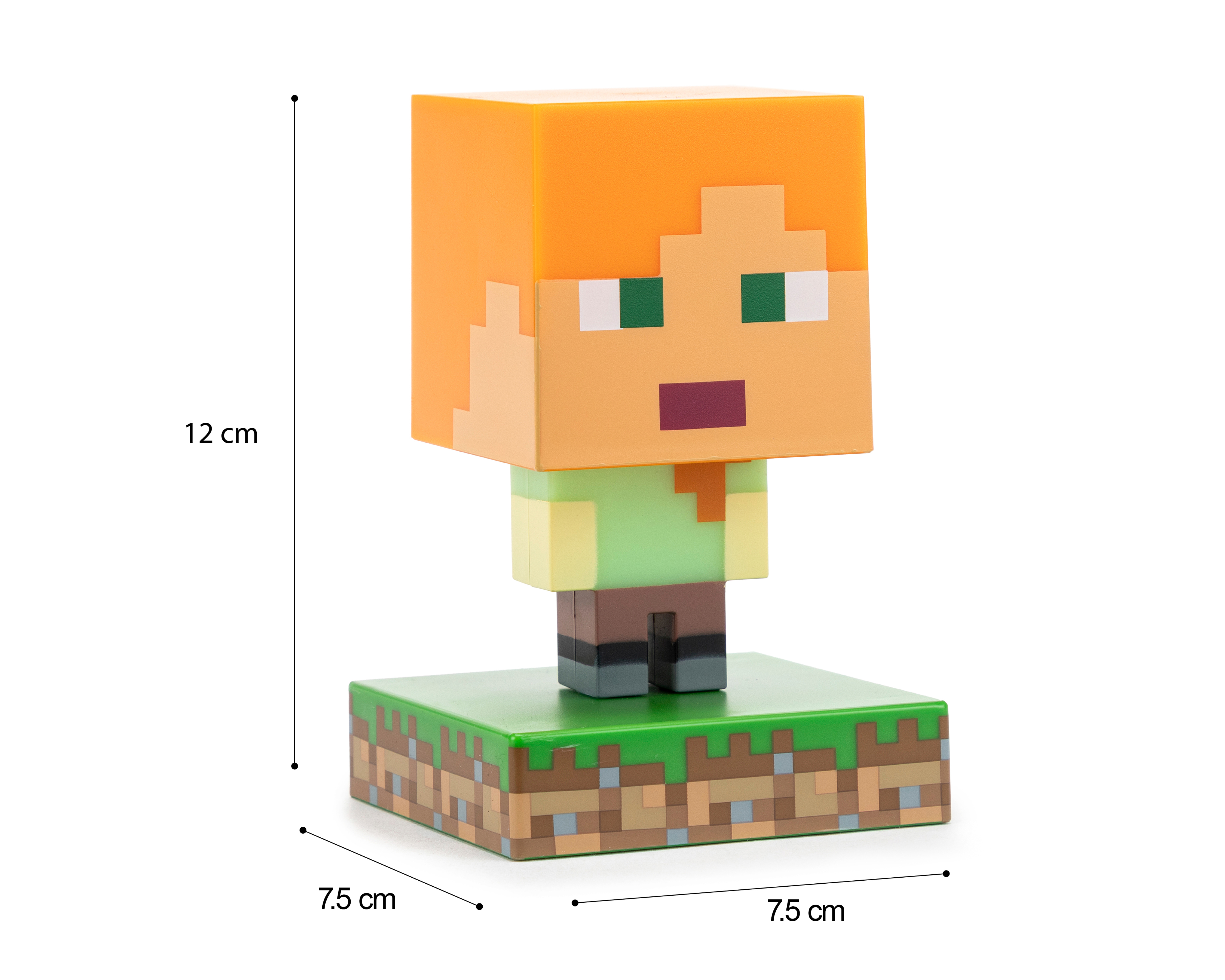 Foto 6 | Foto 6 | Lámpara de Escritorio Alex Minecraft