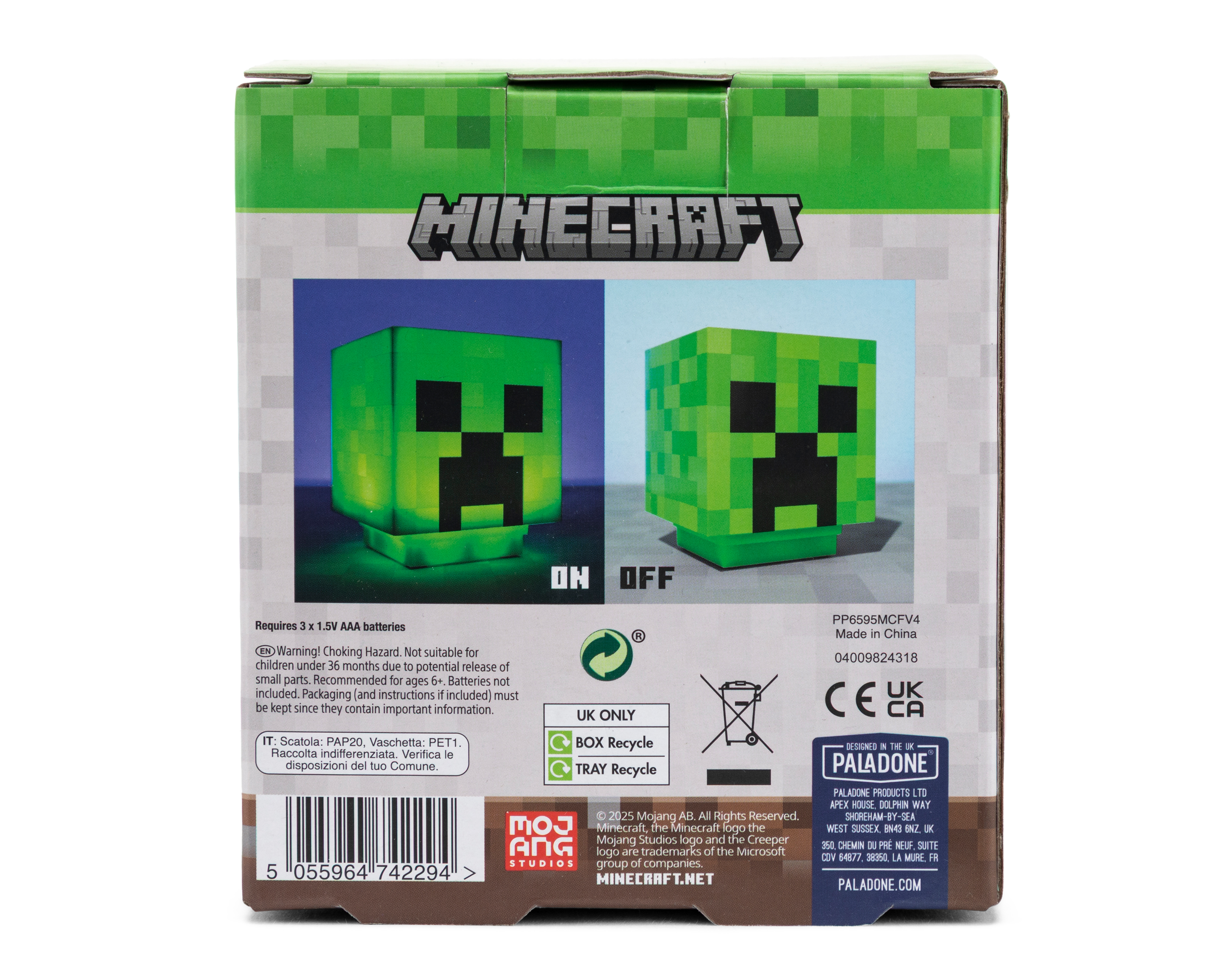 Foto 4 | Foto 4 | Lámpara de Escritorio Creeper Minecraft