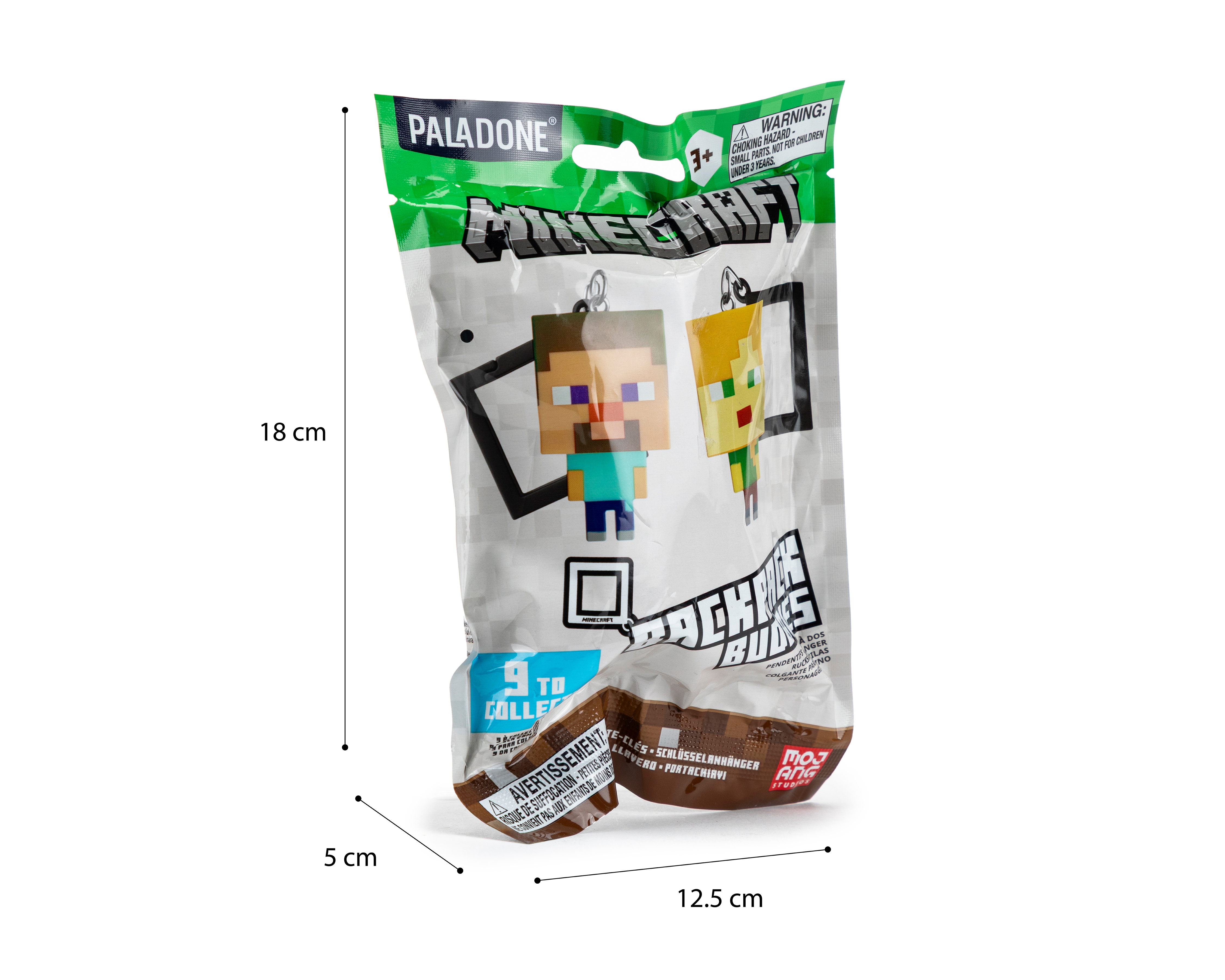 Foto 3 | Foto 3 | Llavero Minecraft 1 Pieza al Azar