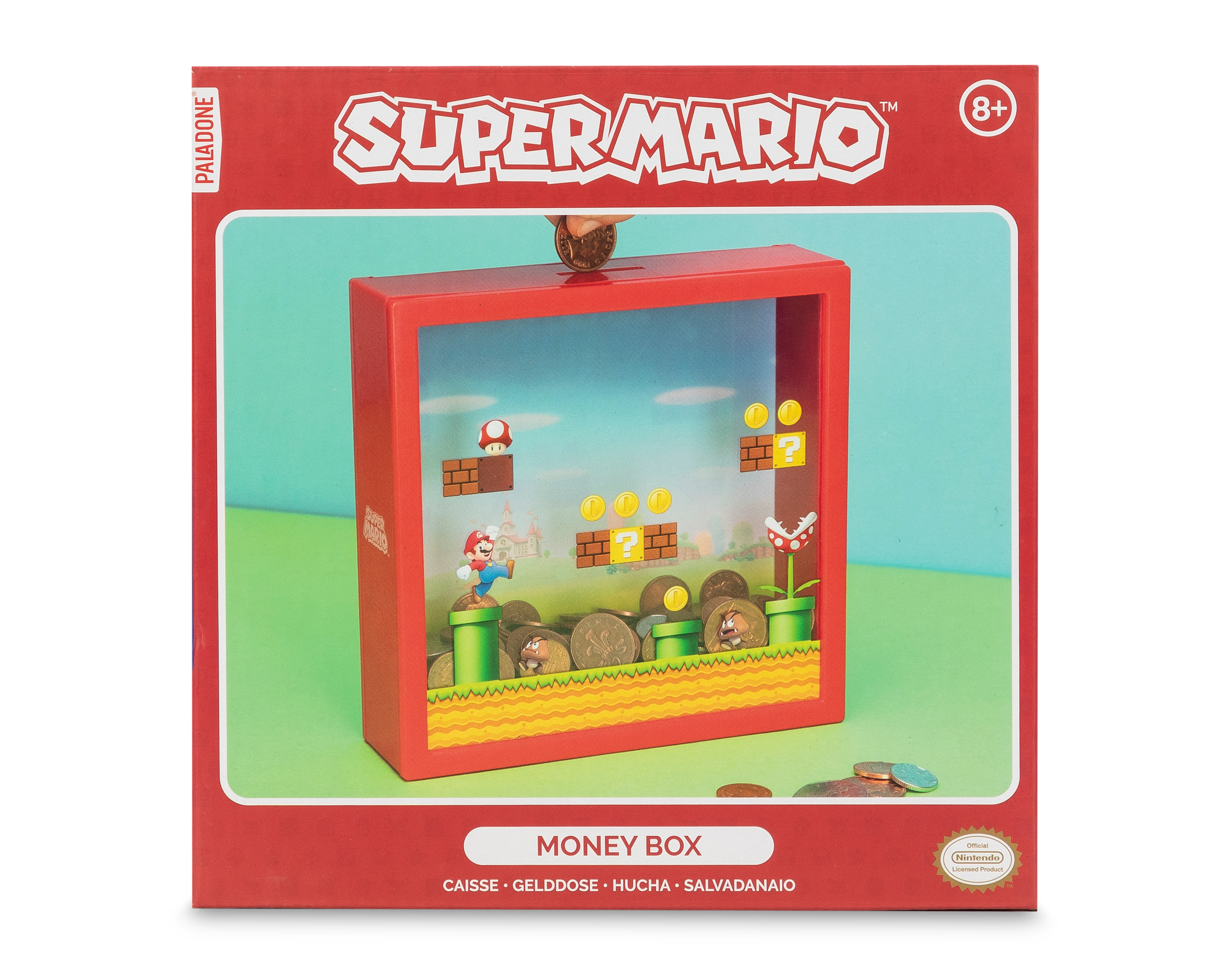 Foto 4 pulgar | Foto 3 | Alcancía Super Mario de Plástico