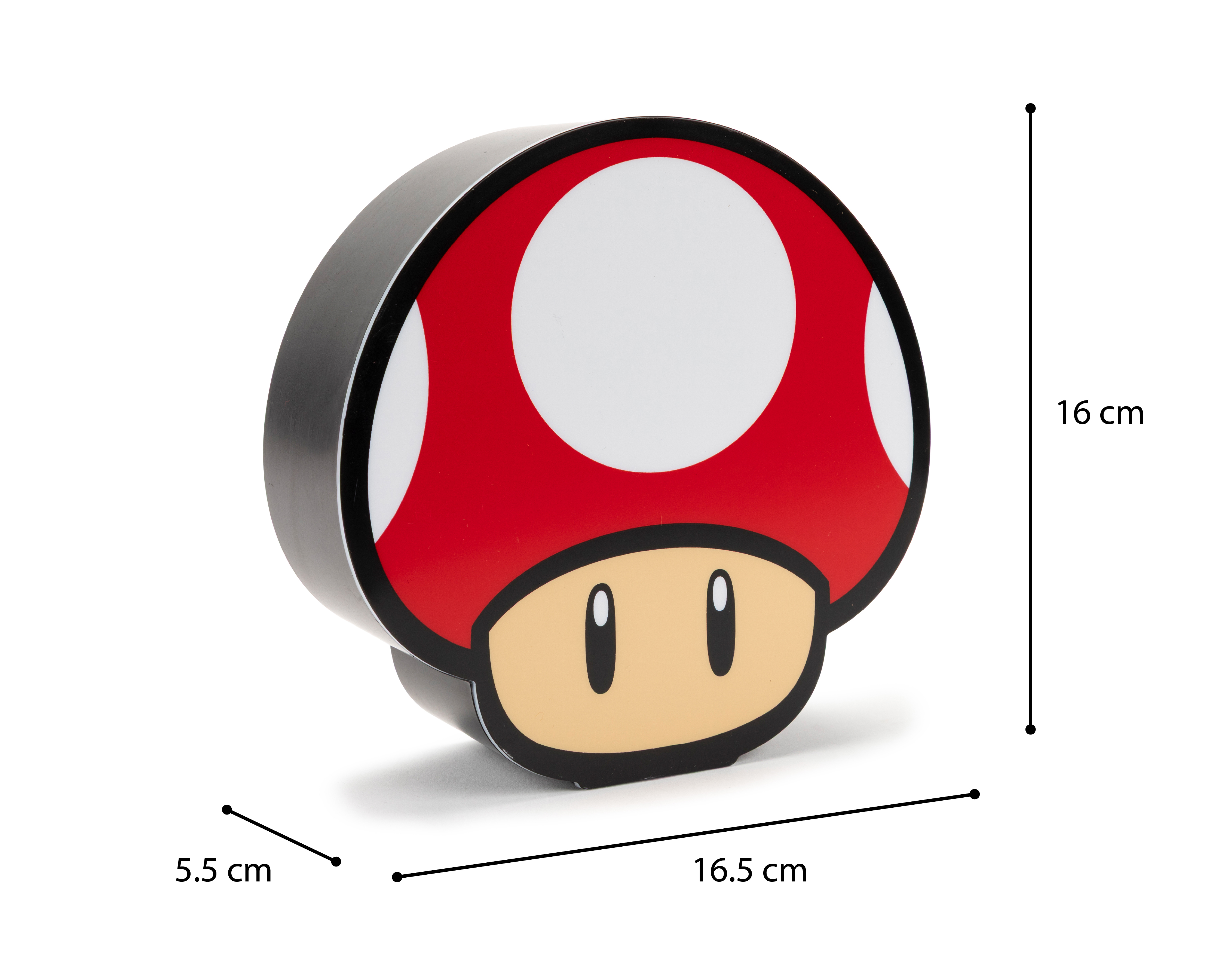 Foto 6 pulgar | Foto 5 | Lámpara Super Mario Mushroom Roja