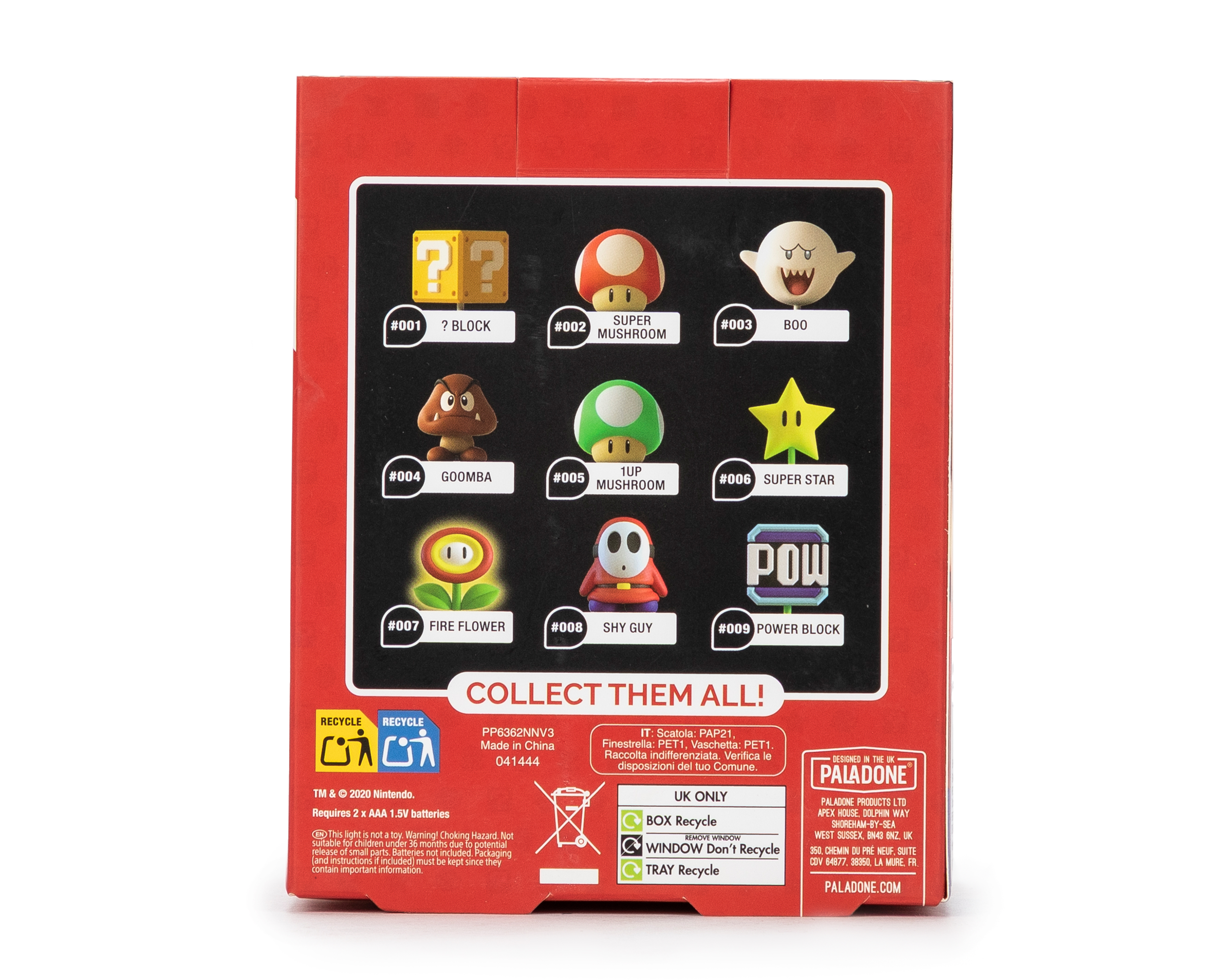 Foto 4 | Foto 4 | Lámpara Super Mario Flor de Fuego Multicolor