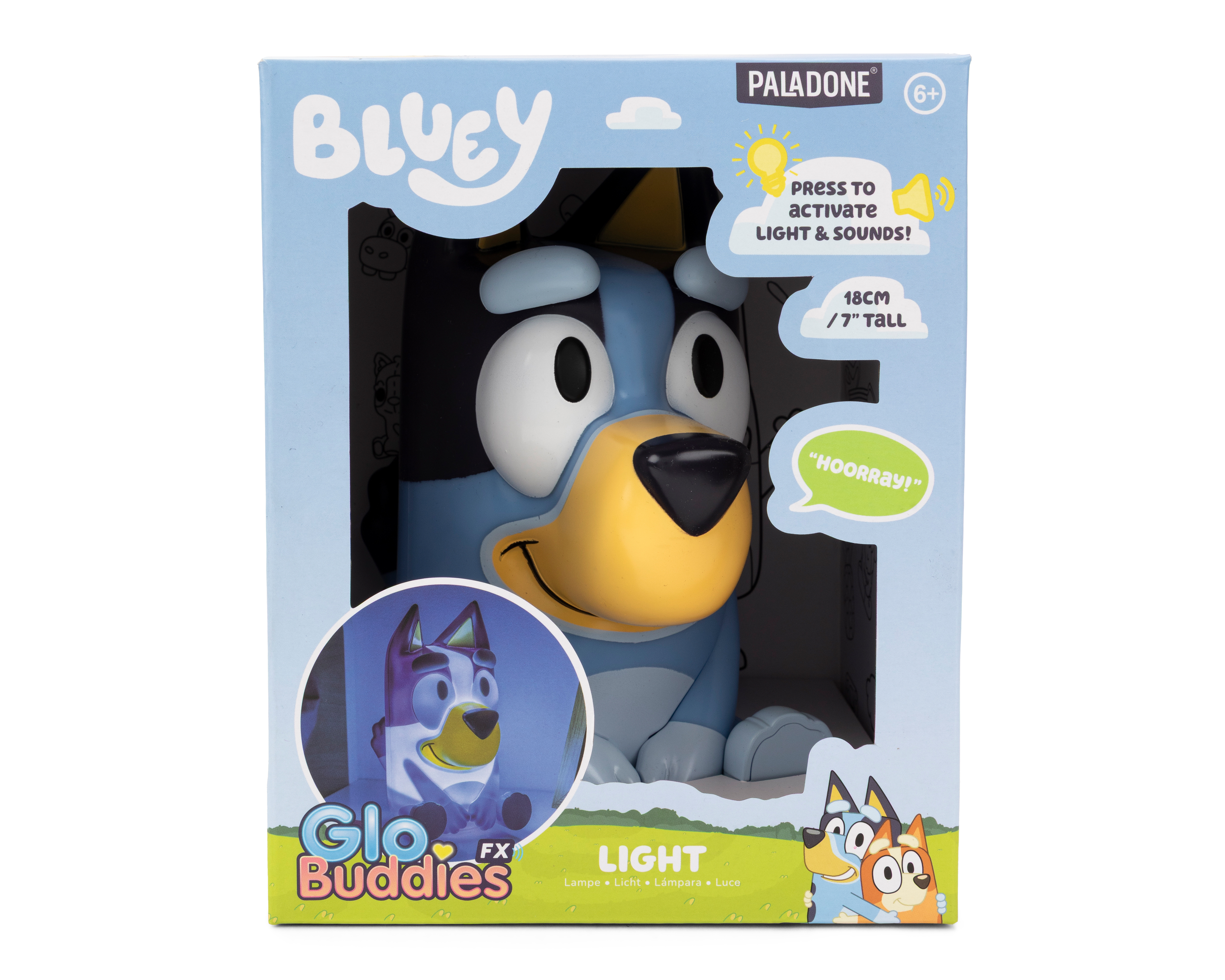Foto 4 pulgar | Foto 3 | Figura de Bluey con Luz y Sonido