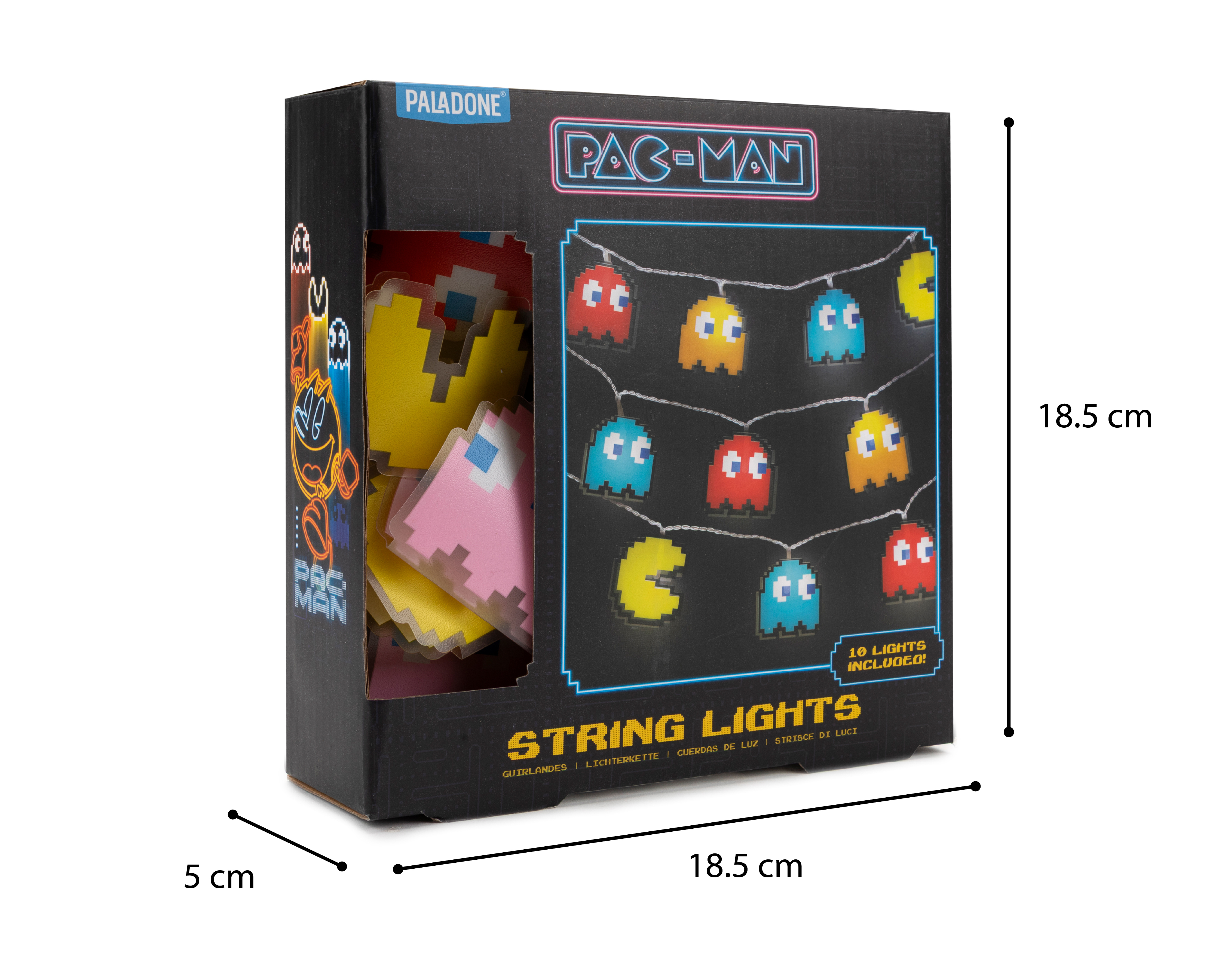 Foto 5 | Foto 5 | Luces Pac-Man 10 Luces Multicolor