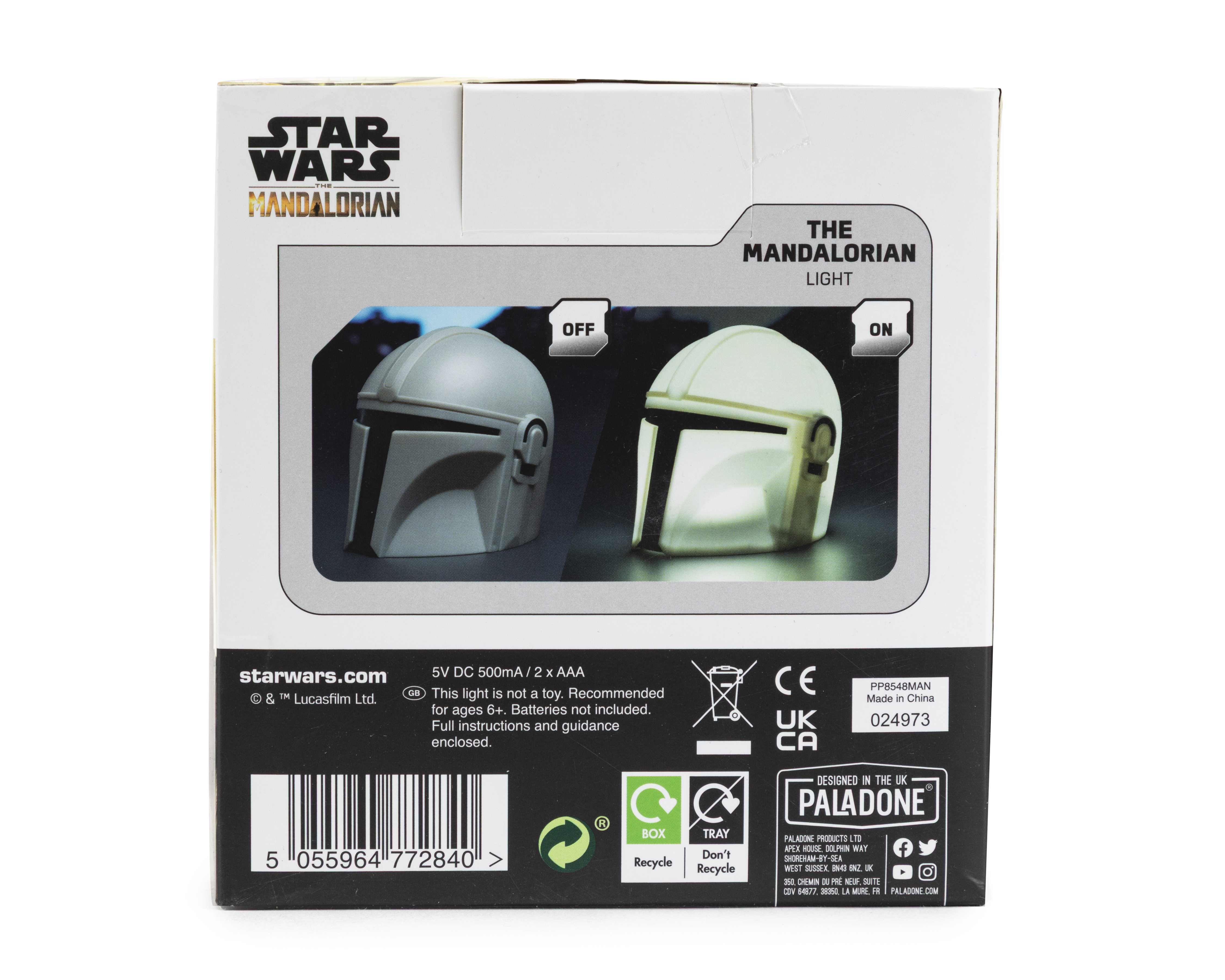 Foto 5 pulgar | Foto 4 | Figura de The Mandalorian Star Wars con Luz