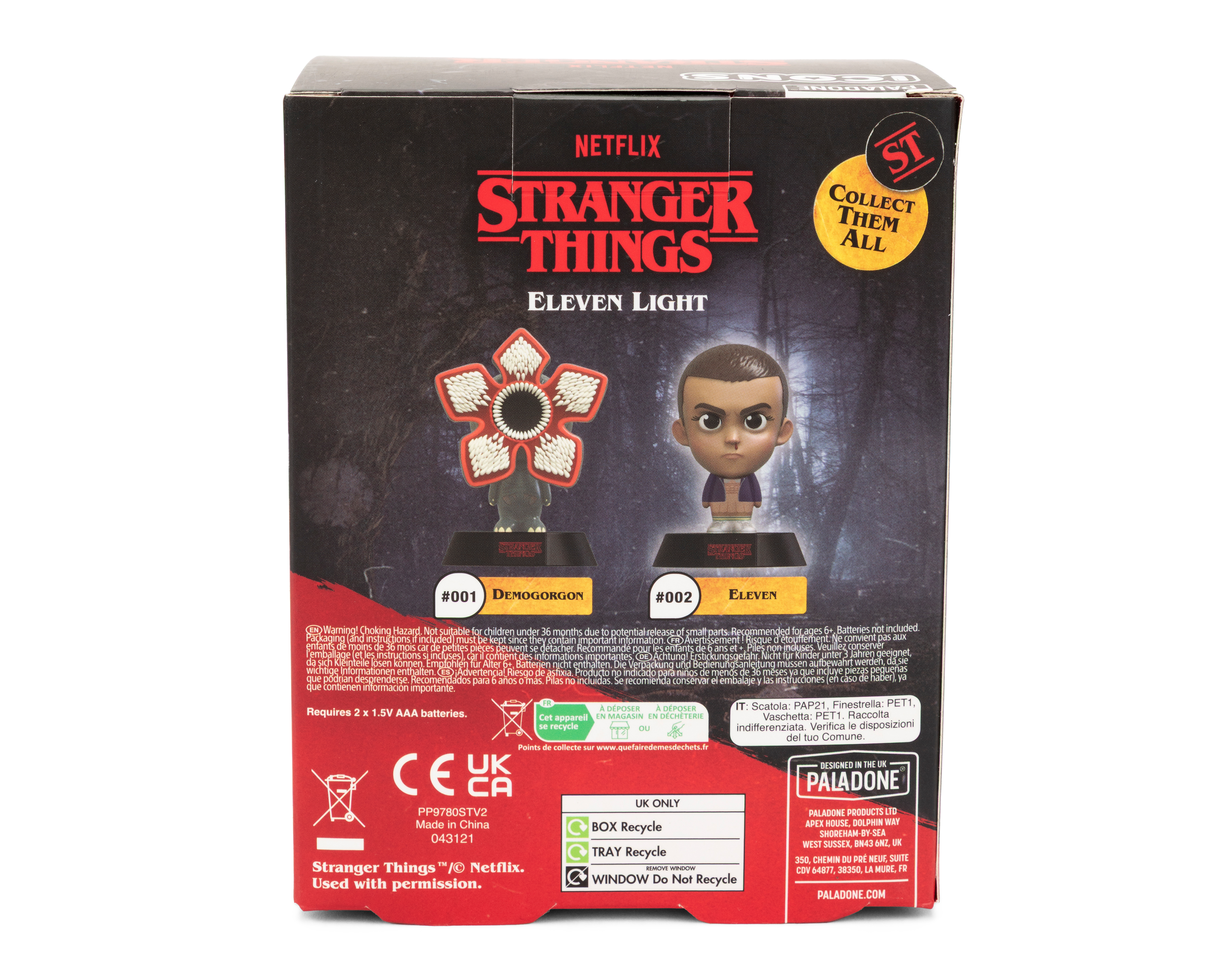 Foto 5 pulgar | Foto 4 | Figura Eleven Stranger Things con Luz