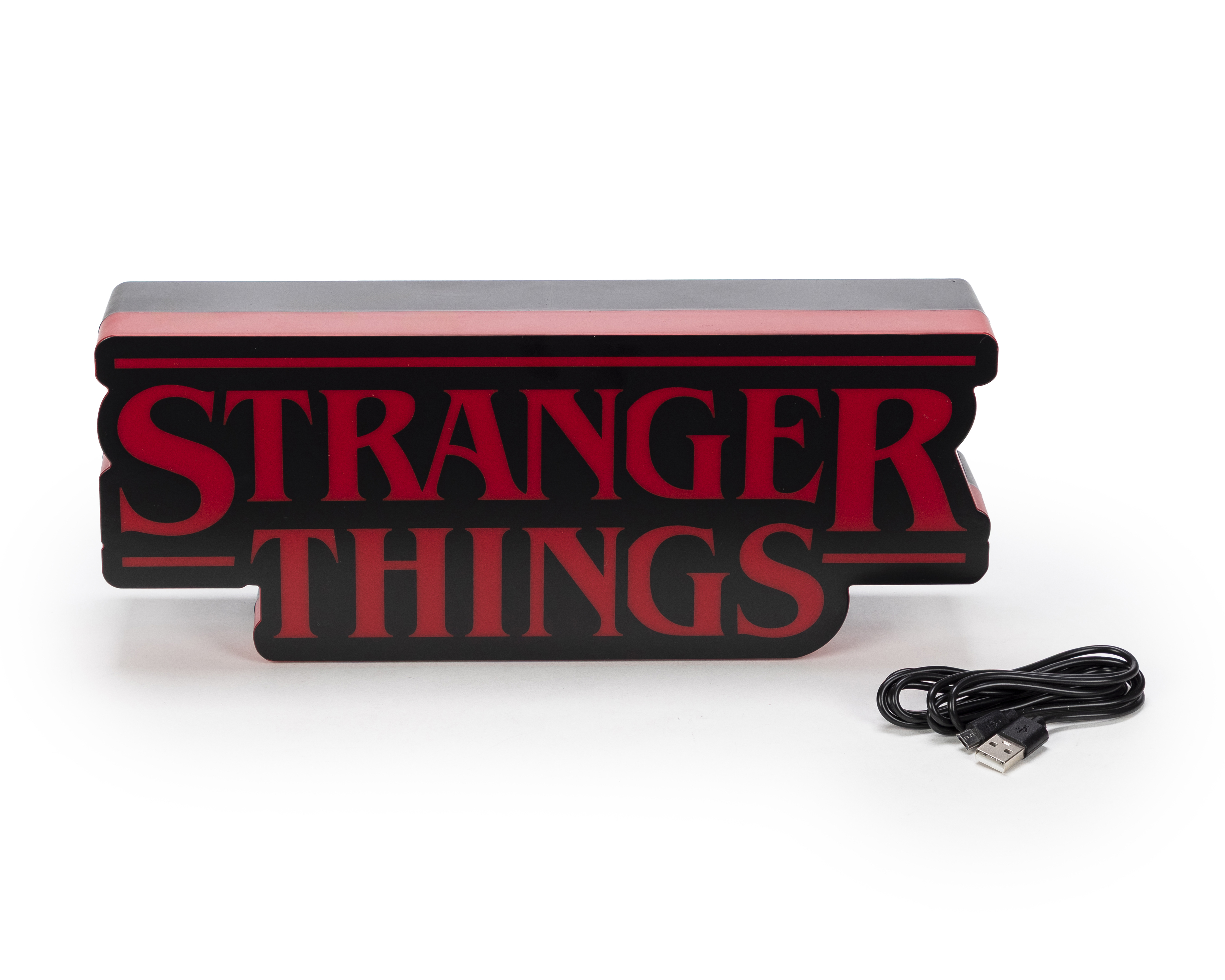 Foto 2 pulgar | Foto 1 | Logo Stranger Things con Luz
