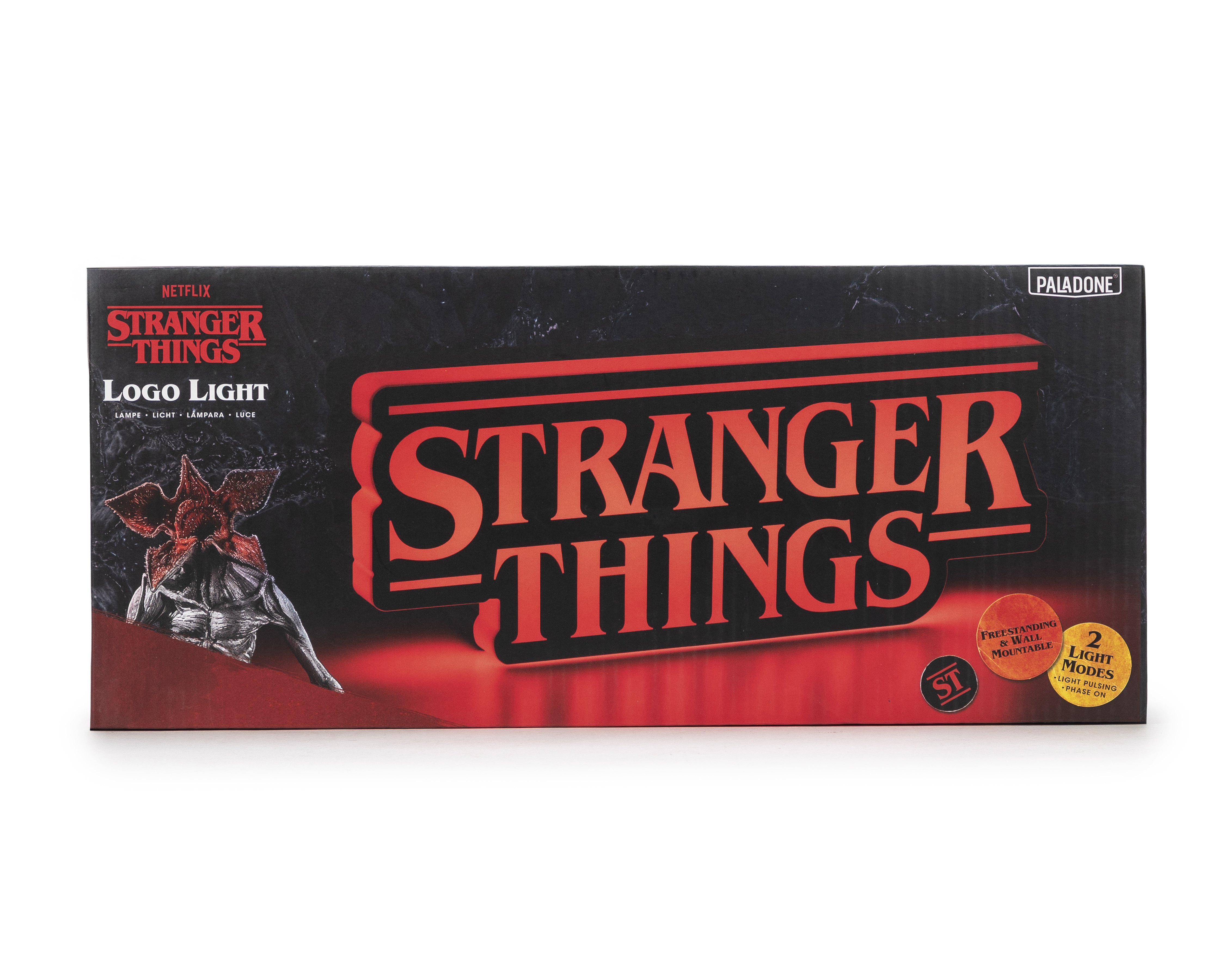 Foto 4 pulgar | Foto 3 | Logo Stranger Things con Luz