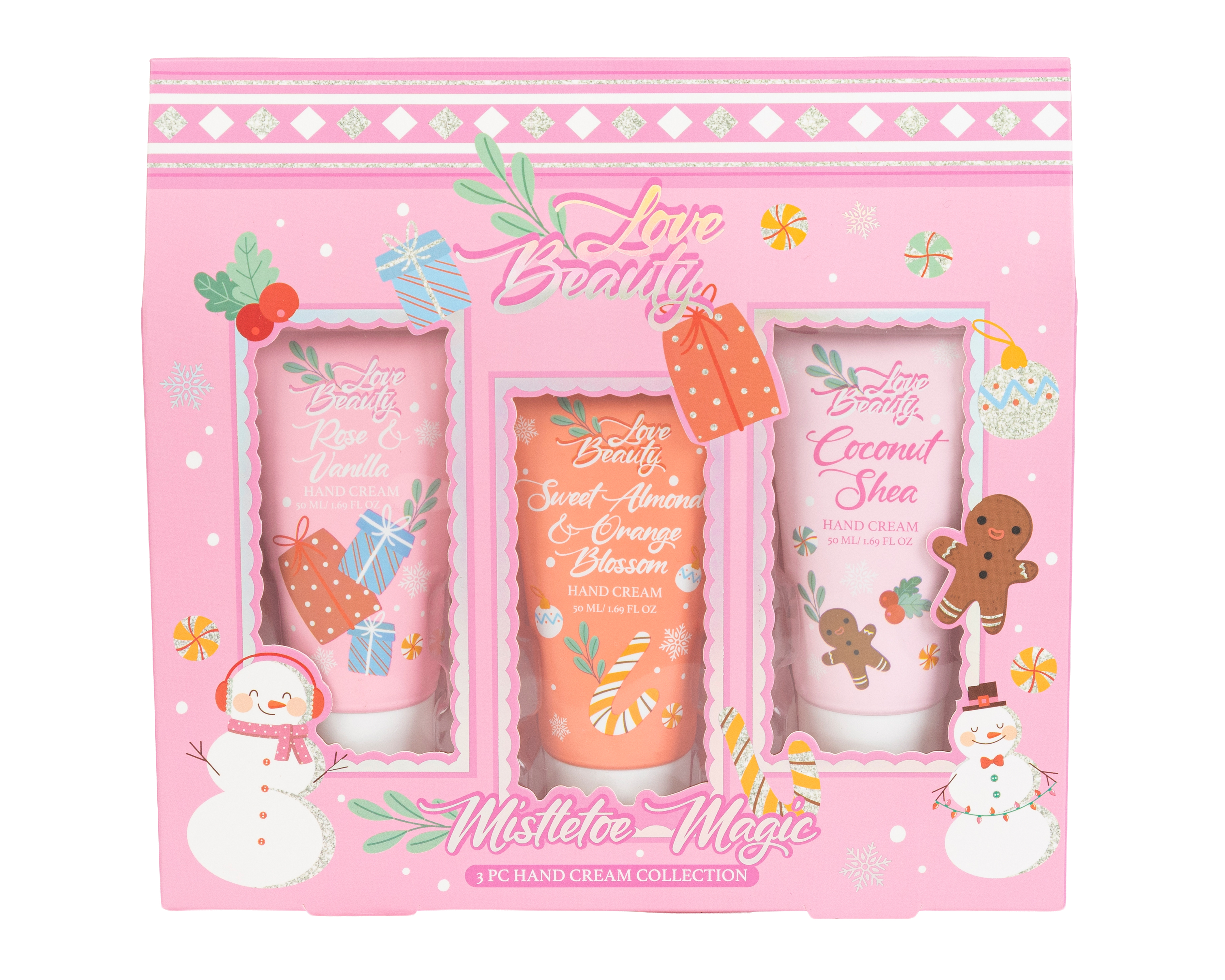 Foto 2 pulgar | Foto 1 | Crema para Manos Love Beauty Mistletoe Magic 3 Piezas