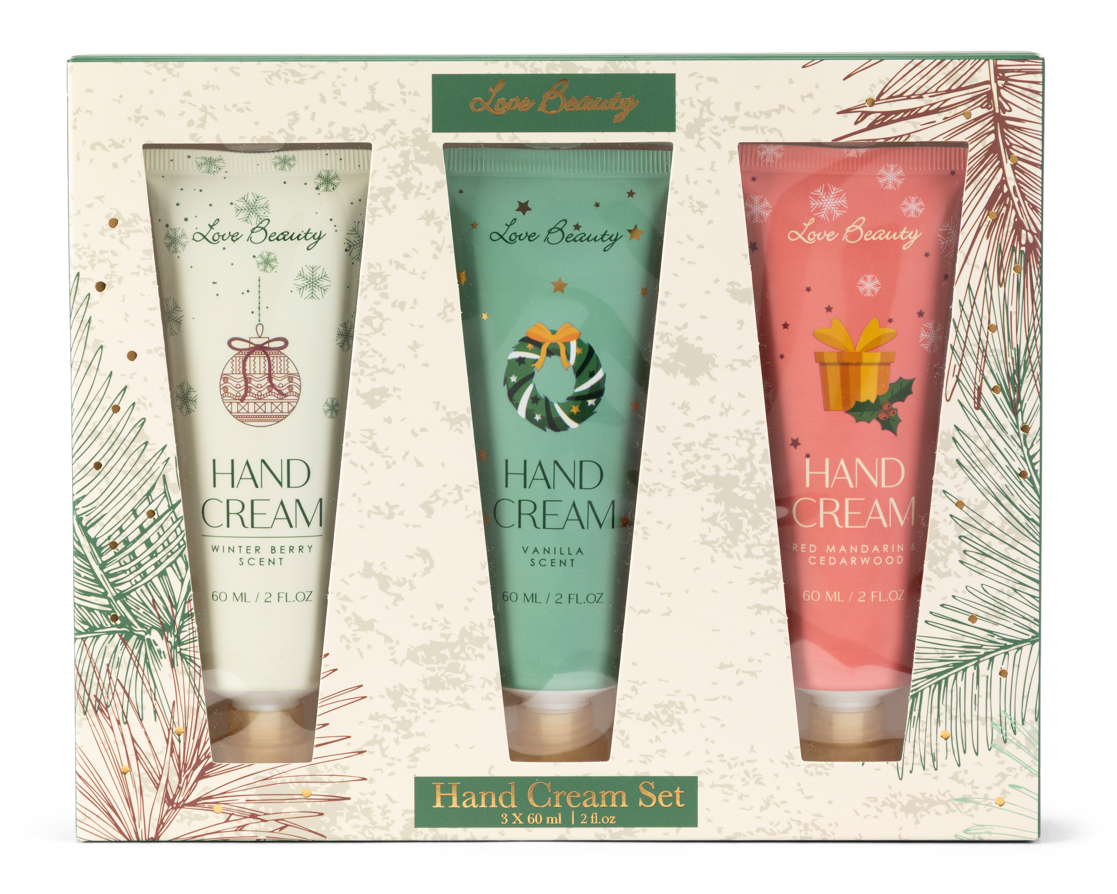 Foto 2 pulgar | Foto 1 | Crema para Manos Love Beauty 3 Piezas