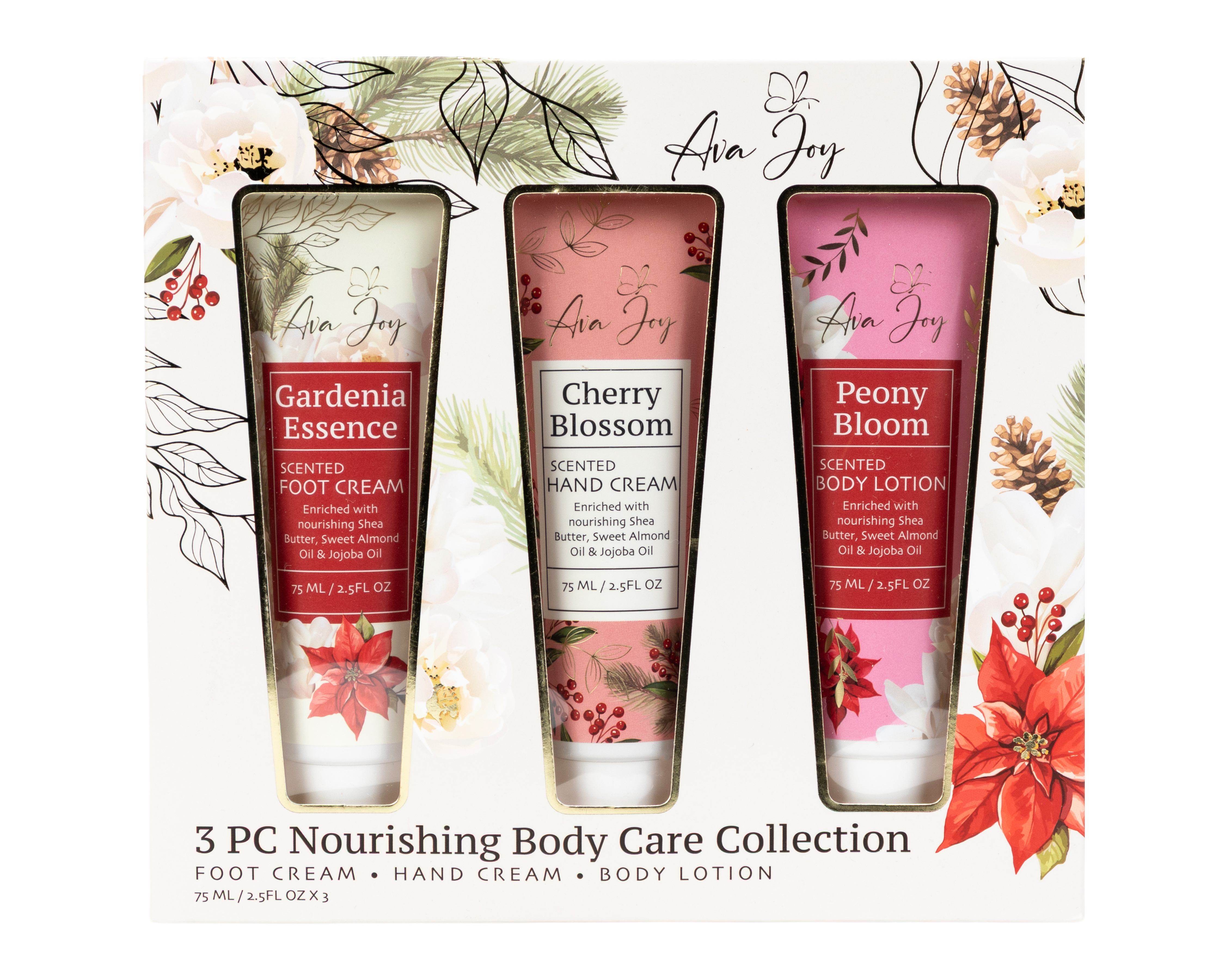 Foto 2 pulgar | Foto 1 | Set de Cremas Ava Joy Nourish Body Care 3 Piezas