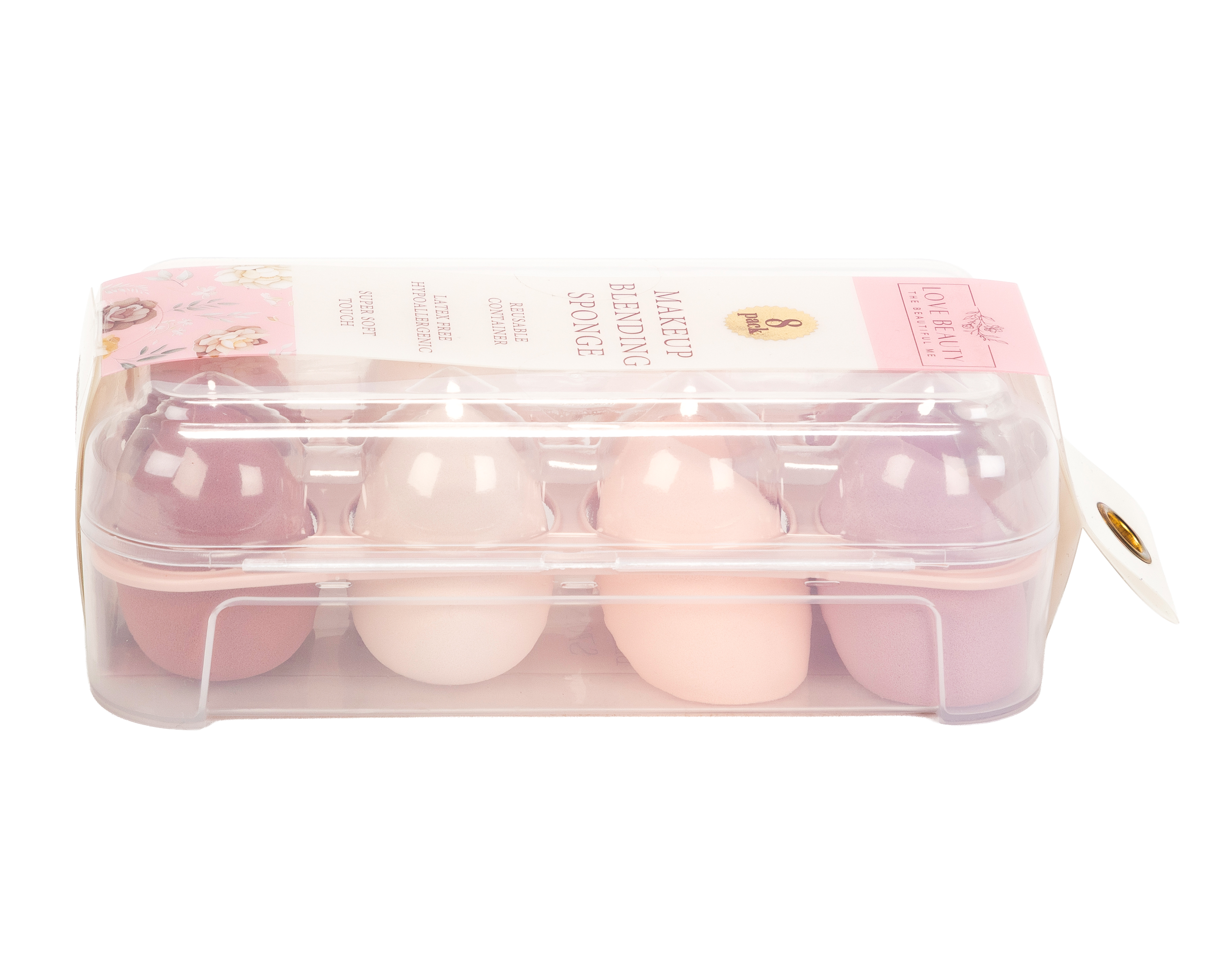 Foto 4 pulgar | Foto 3 | Esponja para Maquillaje Love Beauty 9 Piezas