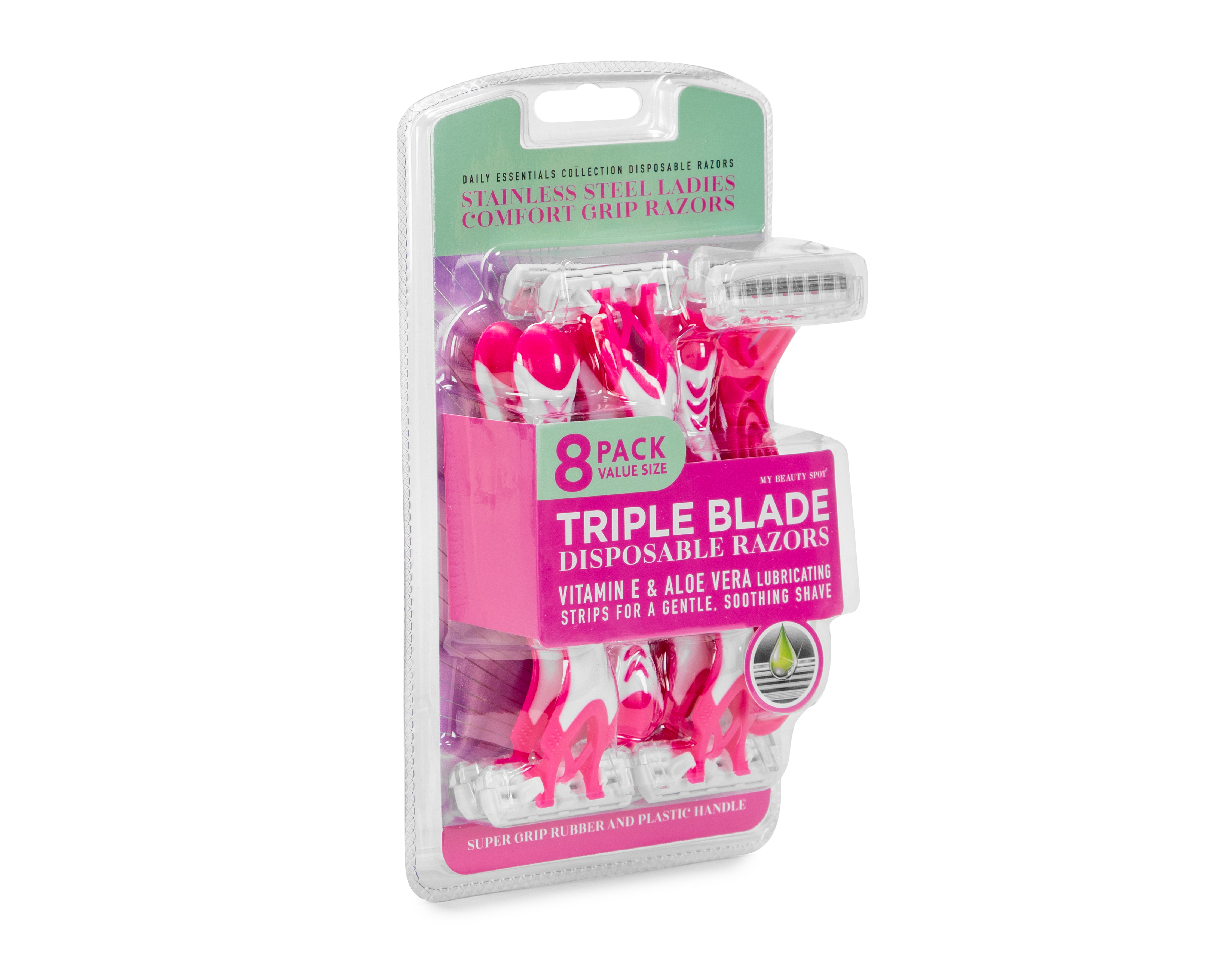 Foto 2 | Foto 2 | Rastrillo My Beauty Spot con Vitamina E y Aloe Vera 8 Piezas