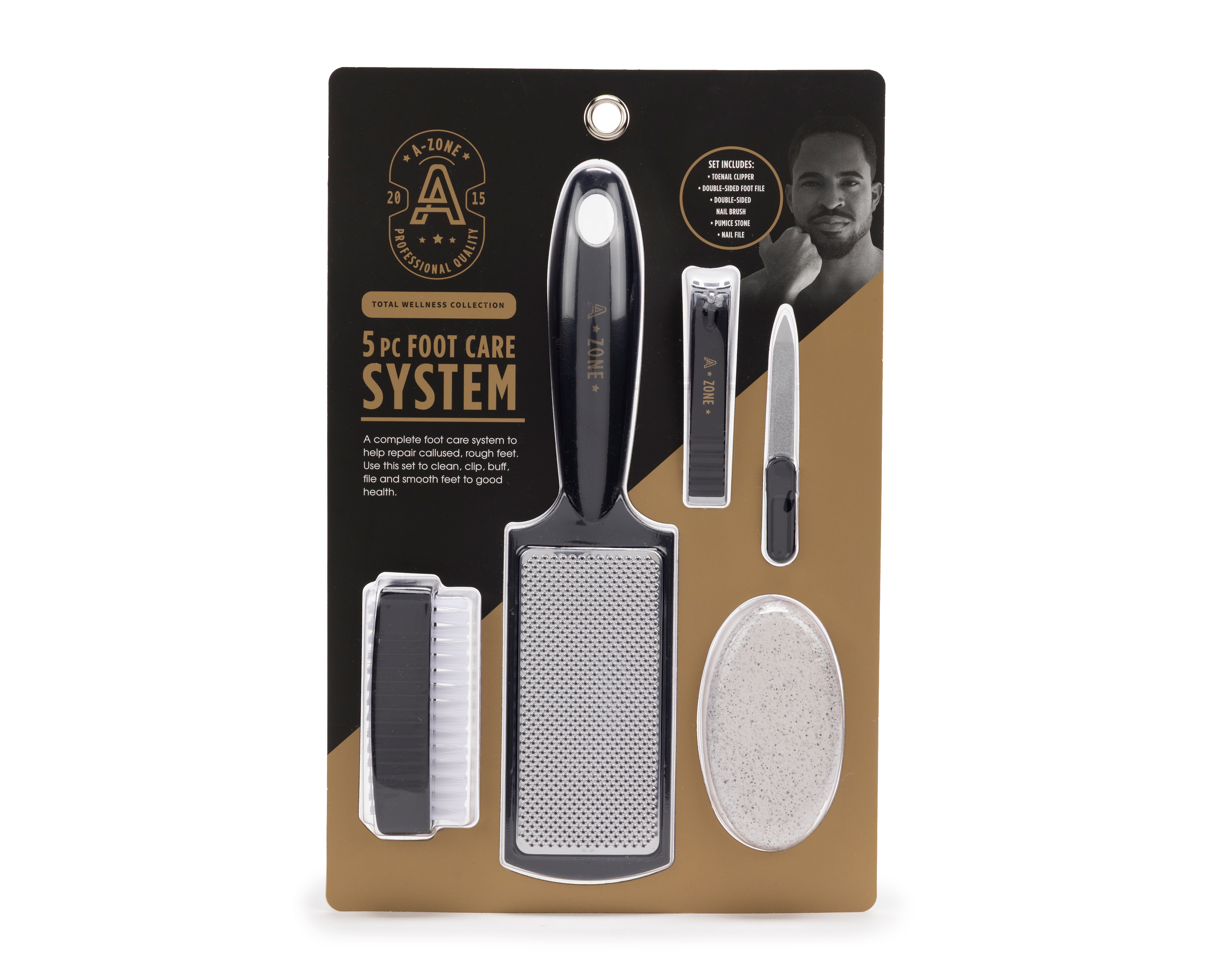 Kit de Pedicura A-Zone 5 Piezas