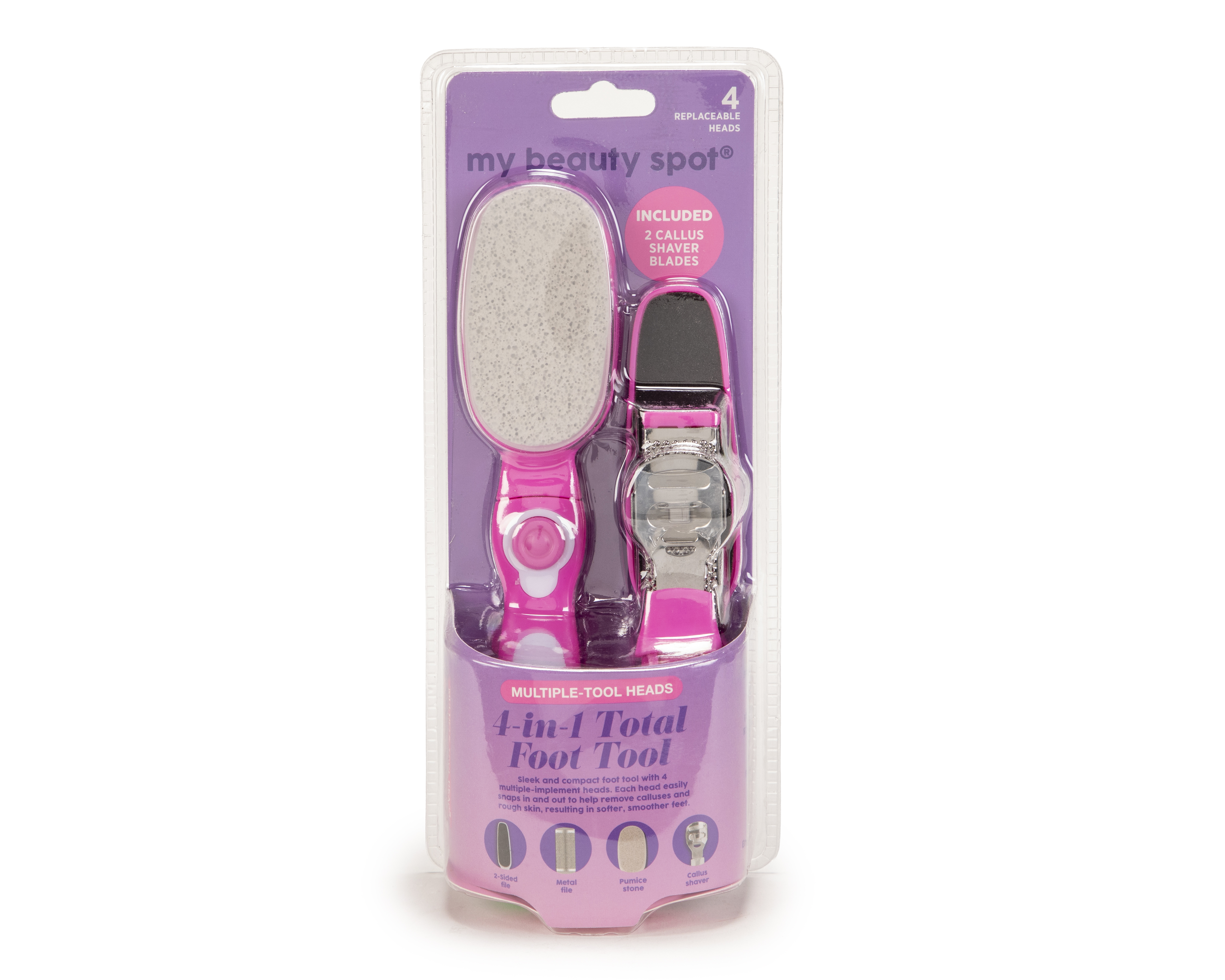 Set para Pedicura My Beauty Spot con Cabezales Intercambiables