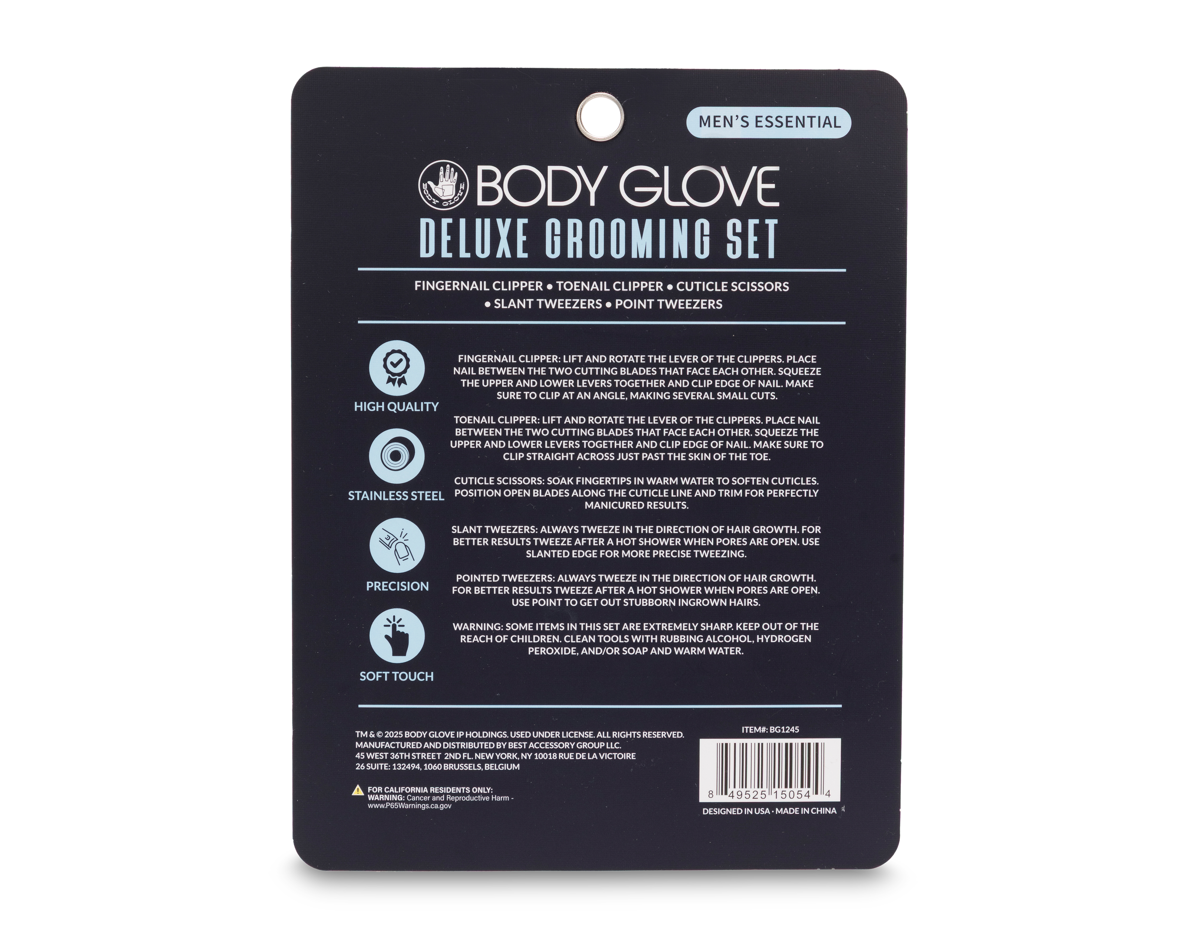 Foto 3 pulgar | Foto 2 | Kit de Manicura Body Glove 5 Piezas