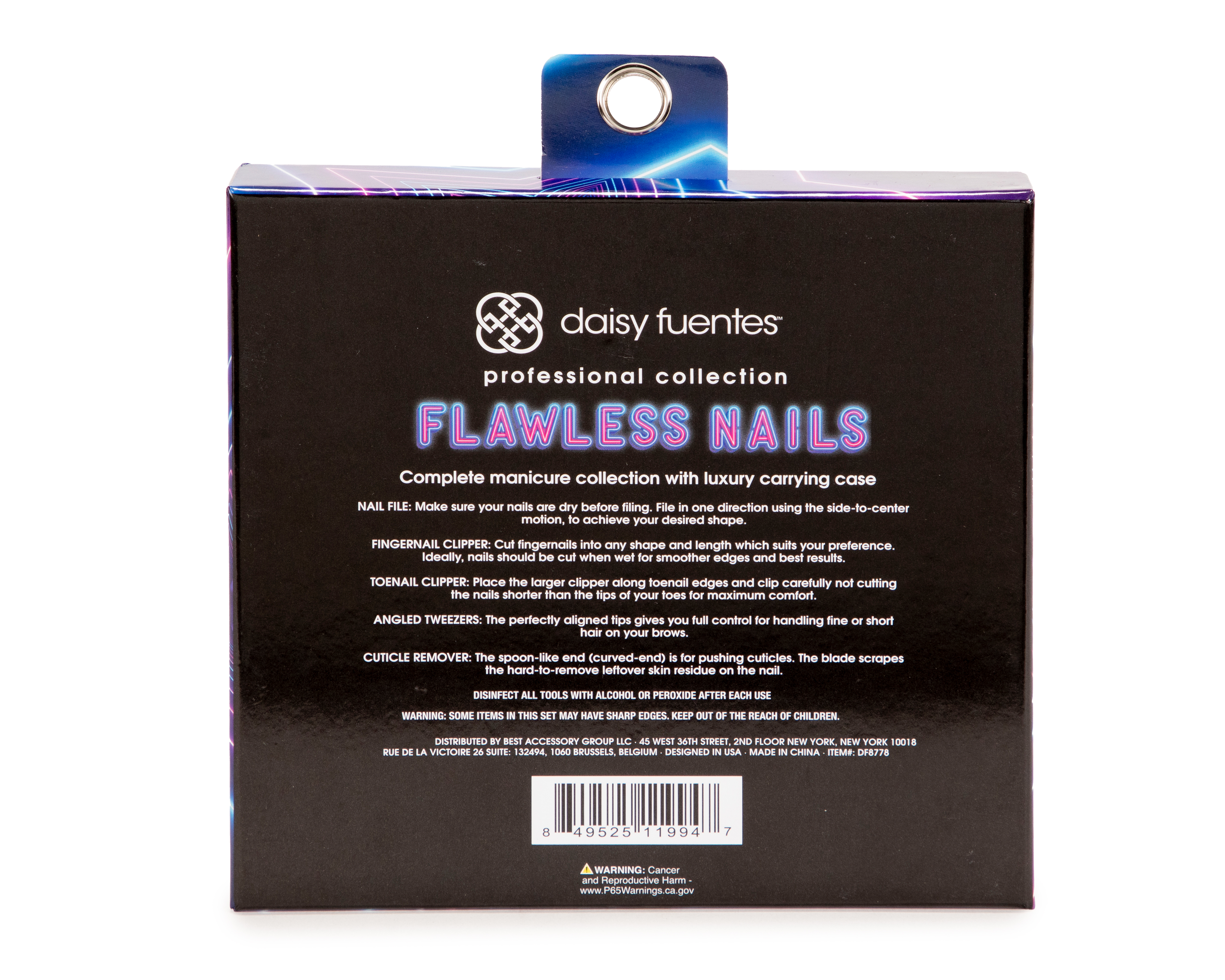 Foto 2 | Foto 2 | Set de Manicura Daisy Fuentes 6 Piezas