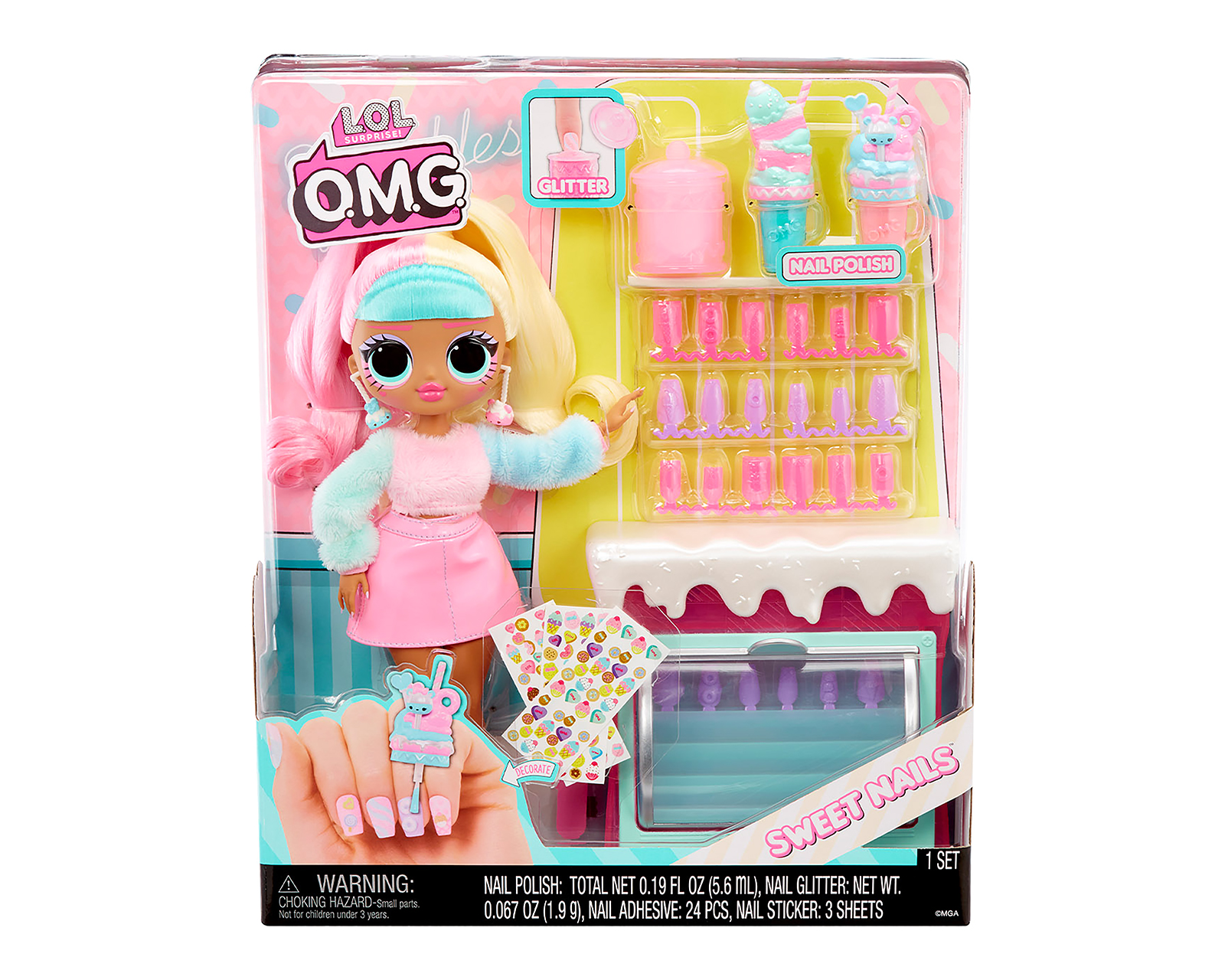 Foto 4 pulgar | Foto 3 | Muñeca LOL Surprise Dulces Uñas