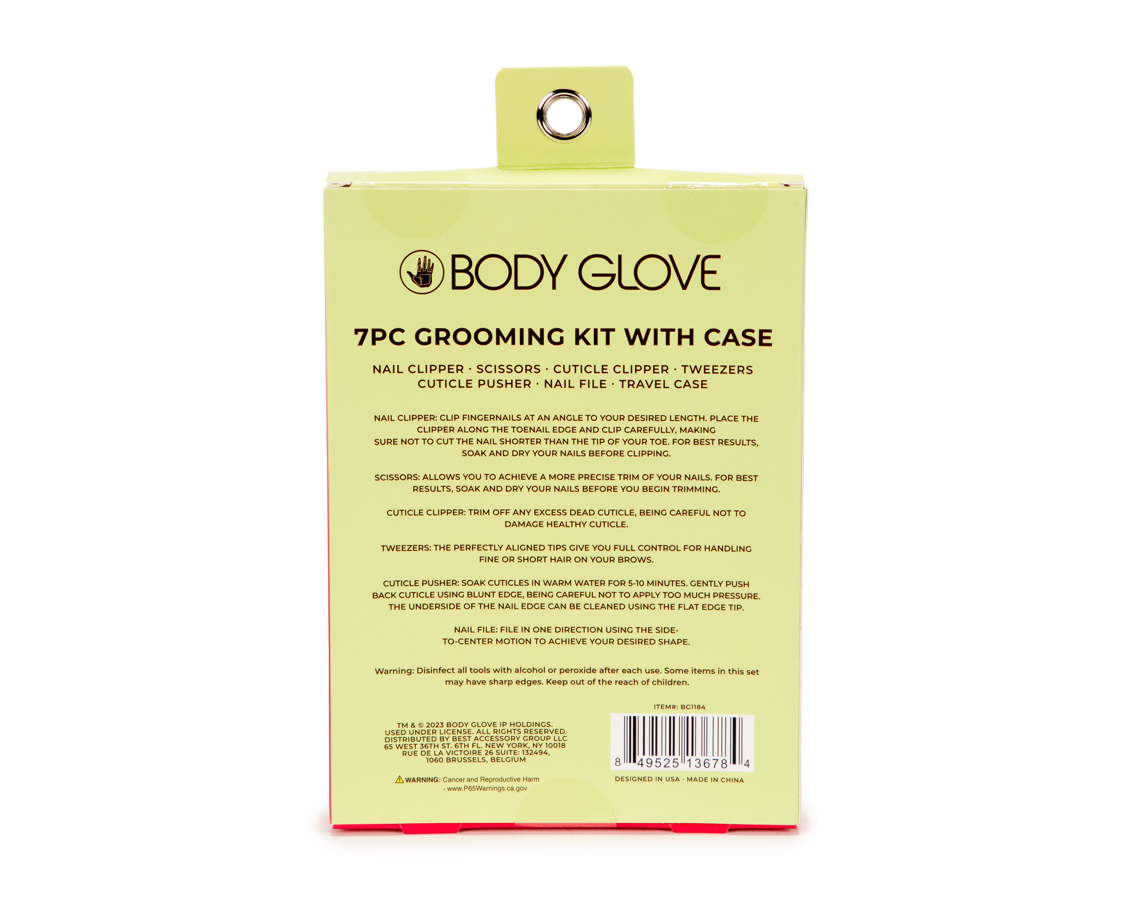 Foto 2 | Foto 2 | Set de Manicura Body Glove 7 Piezas