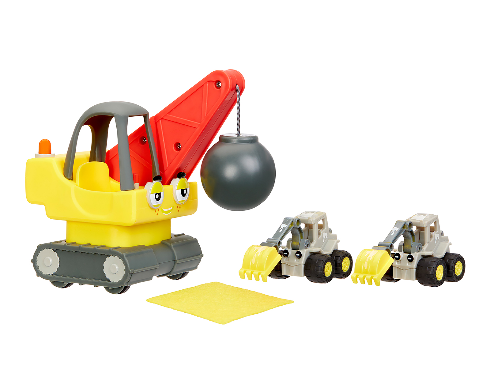 Foto 2 pulgar | Foto 1 | Vehiculos de Construcción Let's Go Cozy Coupe Color Change Excavators Little Tikes 4 Piezas