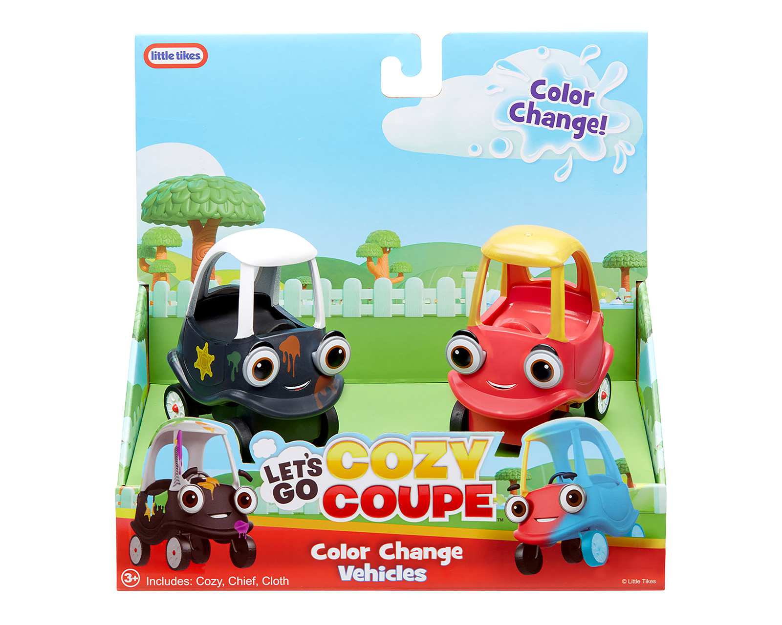 Foto 1 | Foto 1 | Vehiculos Let's Go Cozy Coupe Color Change Litte Tikes 2 Piezas