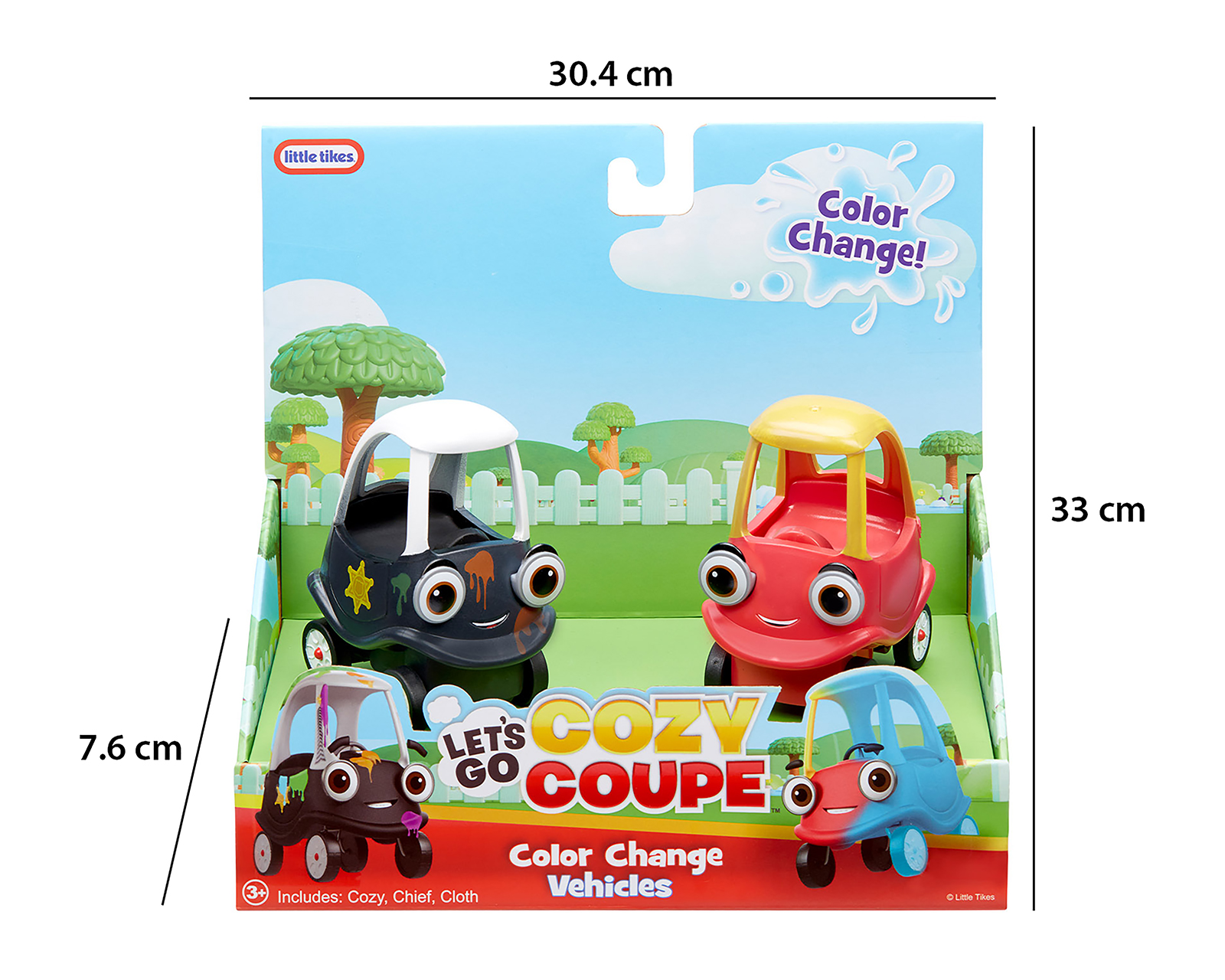 Foto 5 | Foto 5 | Vehiculos Let's Go Cozy Coupe Color Change Litte Tikes 2 Piezas