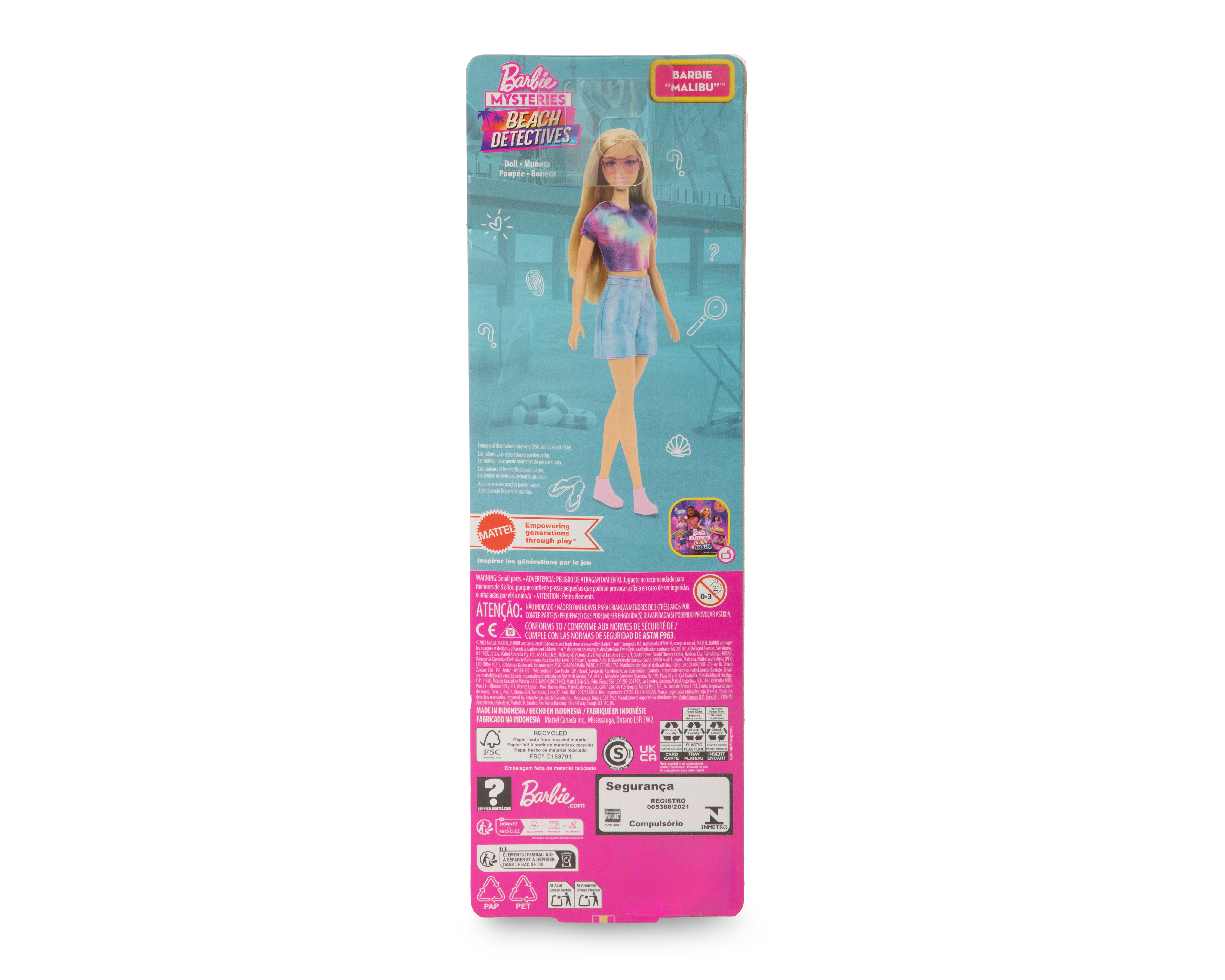 Foto 4 | Foto 4 | Muñeca Barbie Mysteries Beach Detectives