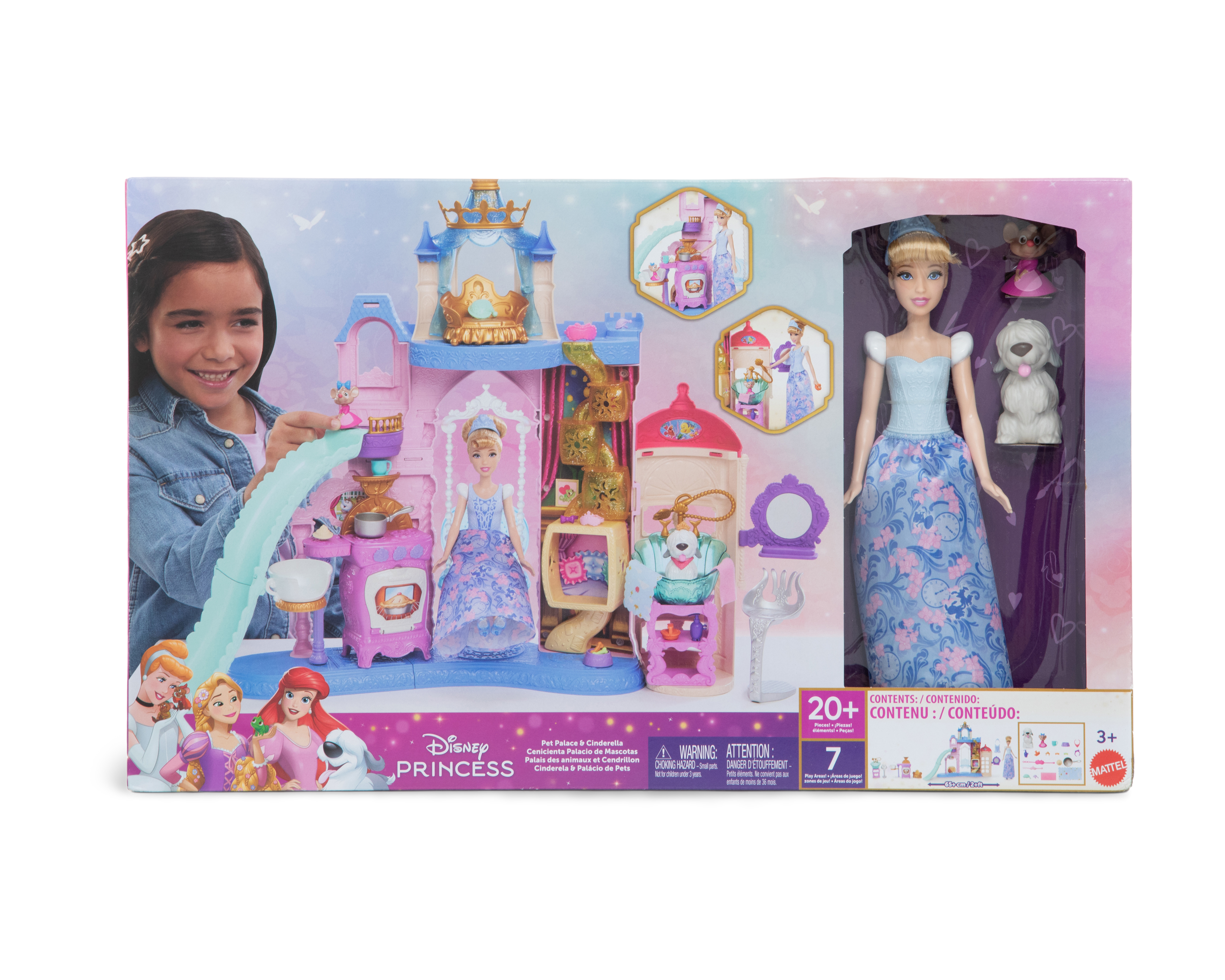 Foto 5 pulgar | Foto 4 | Cenicienta Palacio de Mascotas Disney con Accesorios