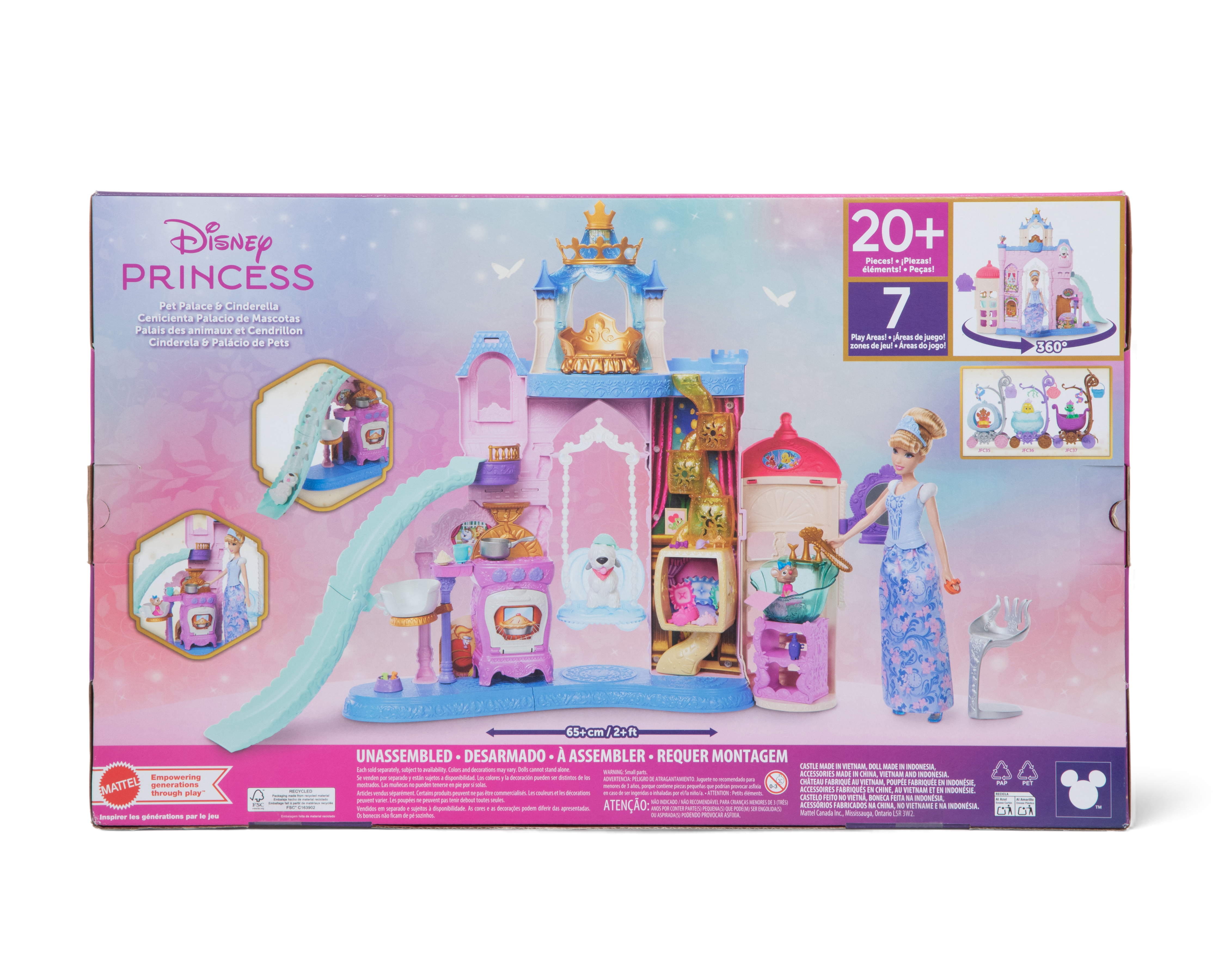 Foto 5 | Foto 5 | Cenicienta Palacio de Mascotas Disney con Accesorios