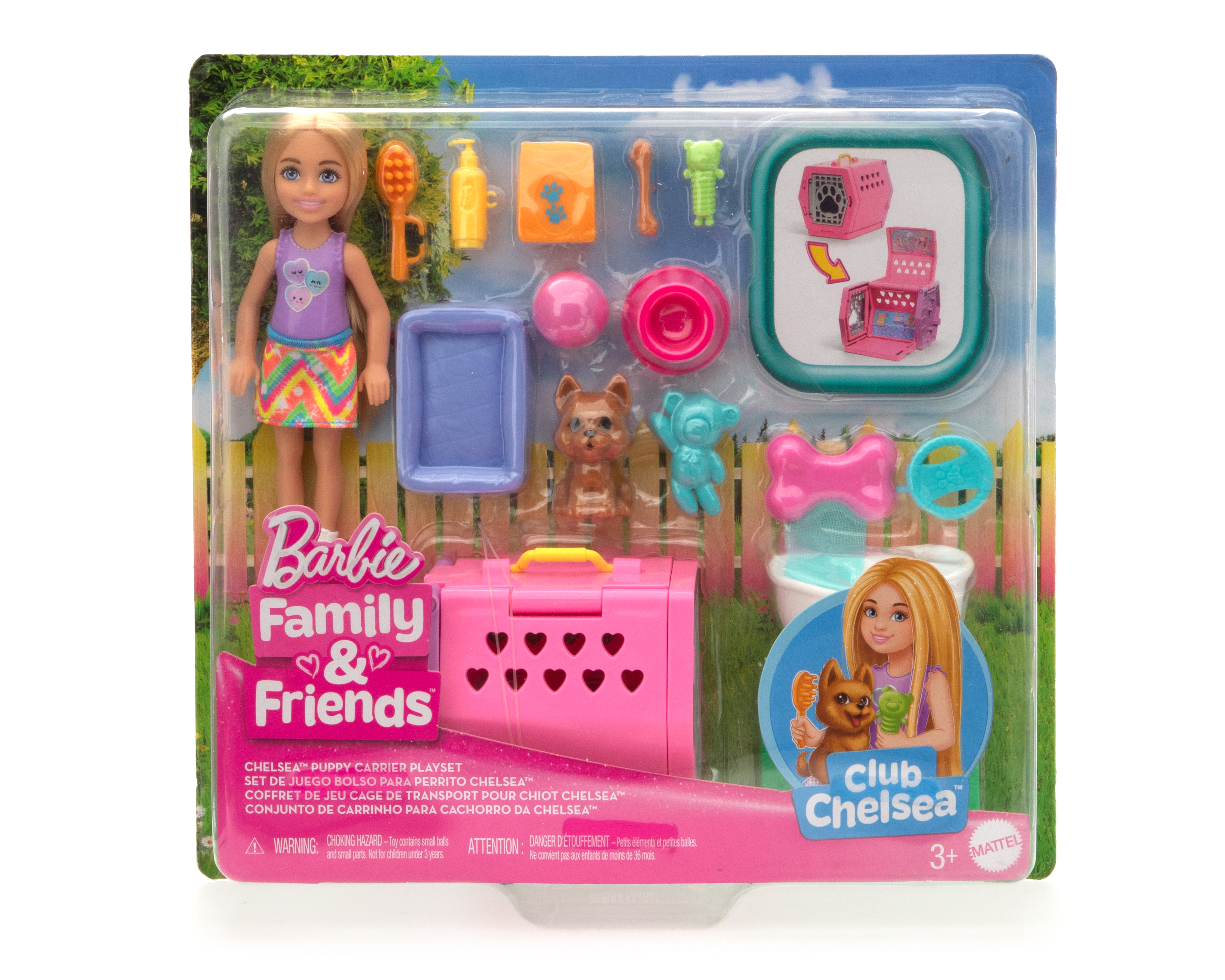 Foto 4 | Foto 4 | Set de Juego Barbie Chelsea Fiesta de Perritos