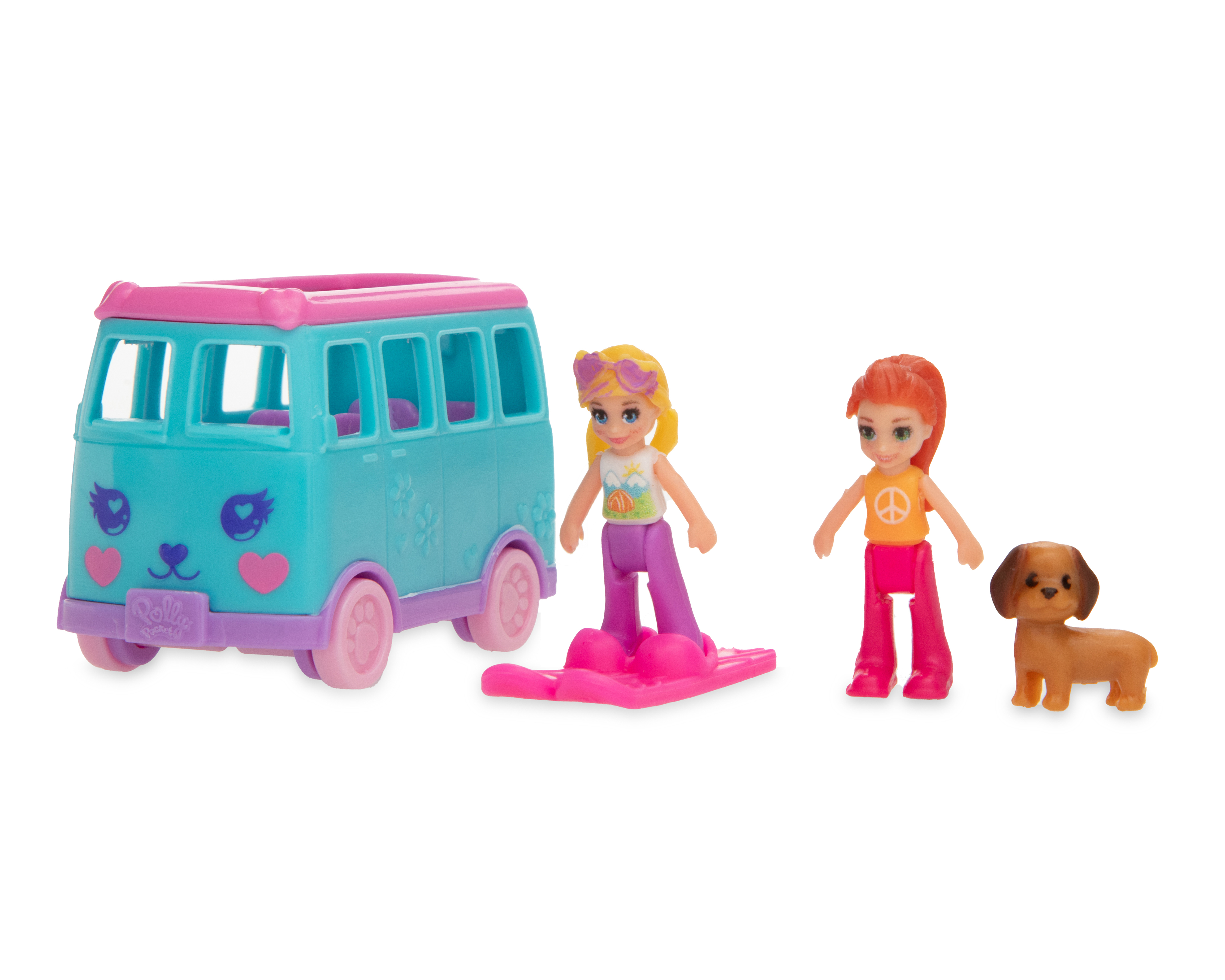 Foto 4 pulgar | Foto 3 | Set de Juego Polly Pocket Sobre Ruedas