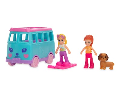Foto 3 | Foto 3 | Set de Juego Polly Pocket Sobre Ruedas