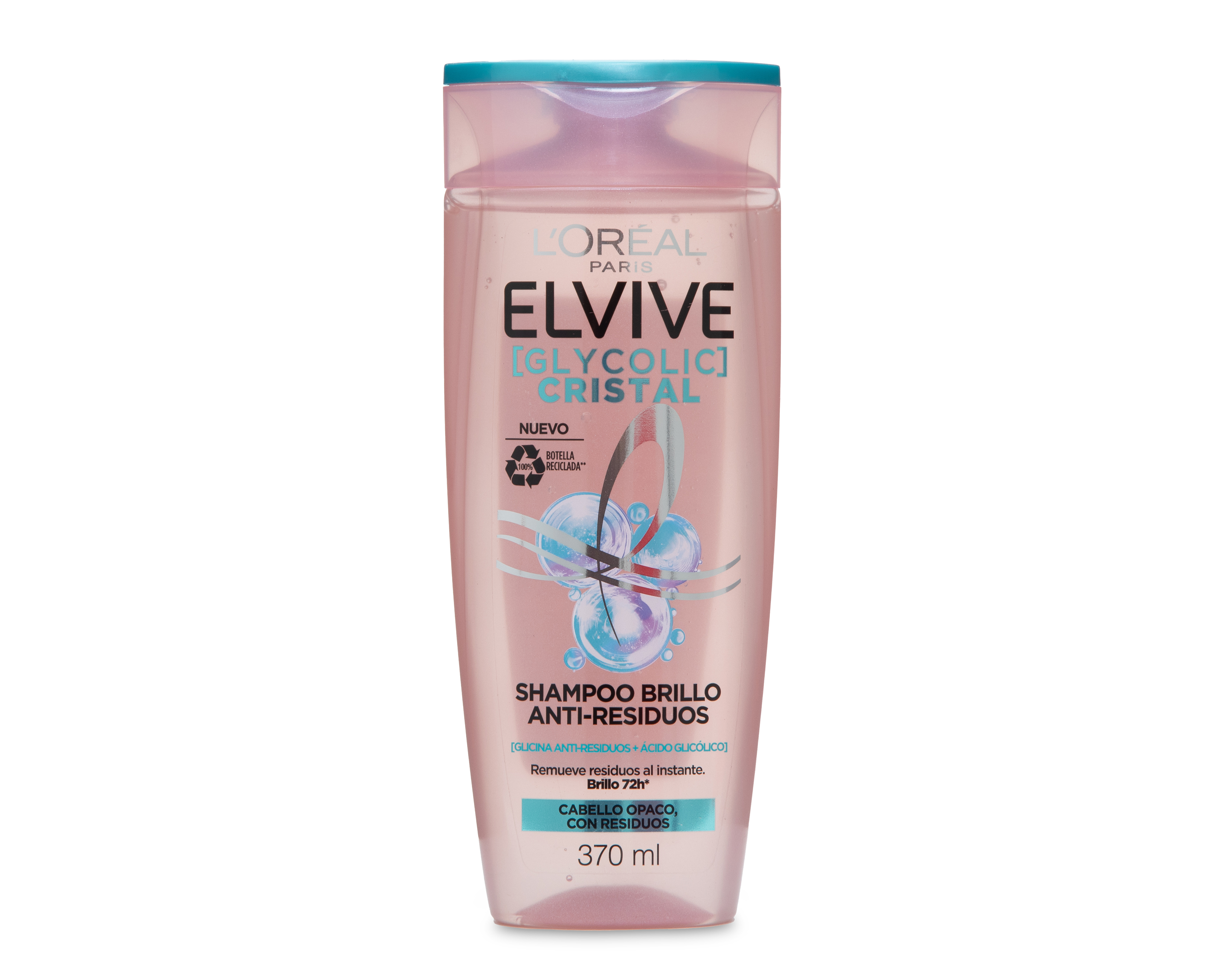 Foto 2 pulgar | Foto 1 | Shampoo Elvive Glycolic Cristal Anti-residuos 370 ml