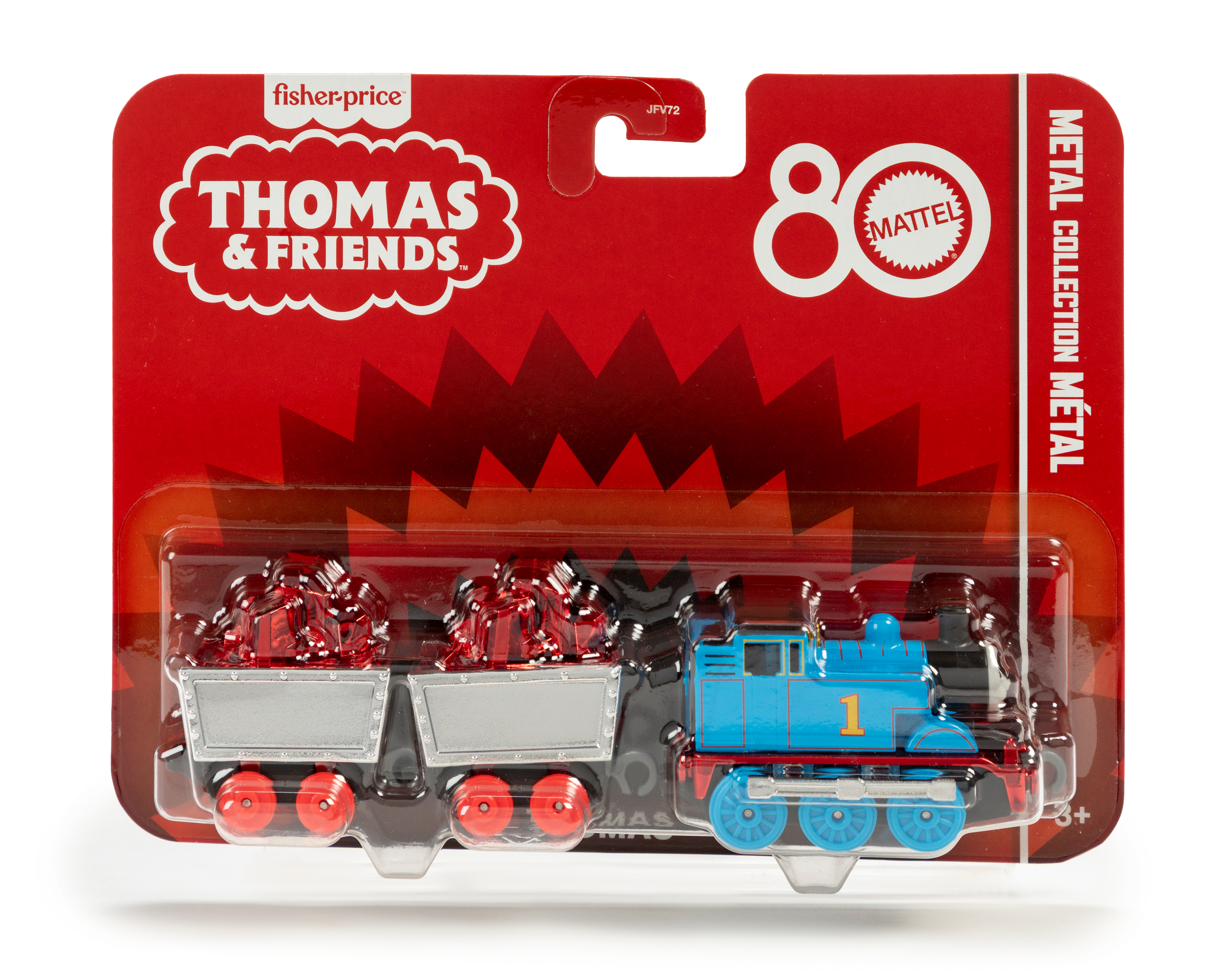 Foto 2 pulgar | Foto 1 | Thomas & Friends Metal Collection 80th Fisher-Price