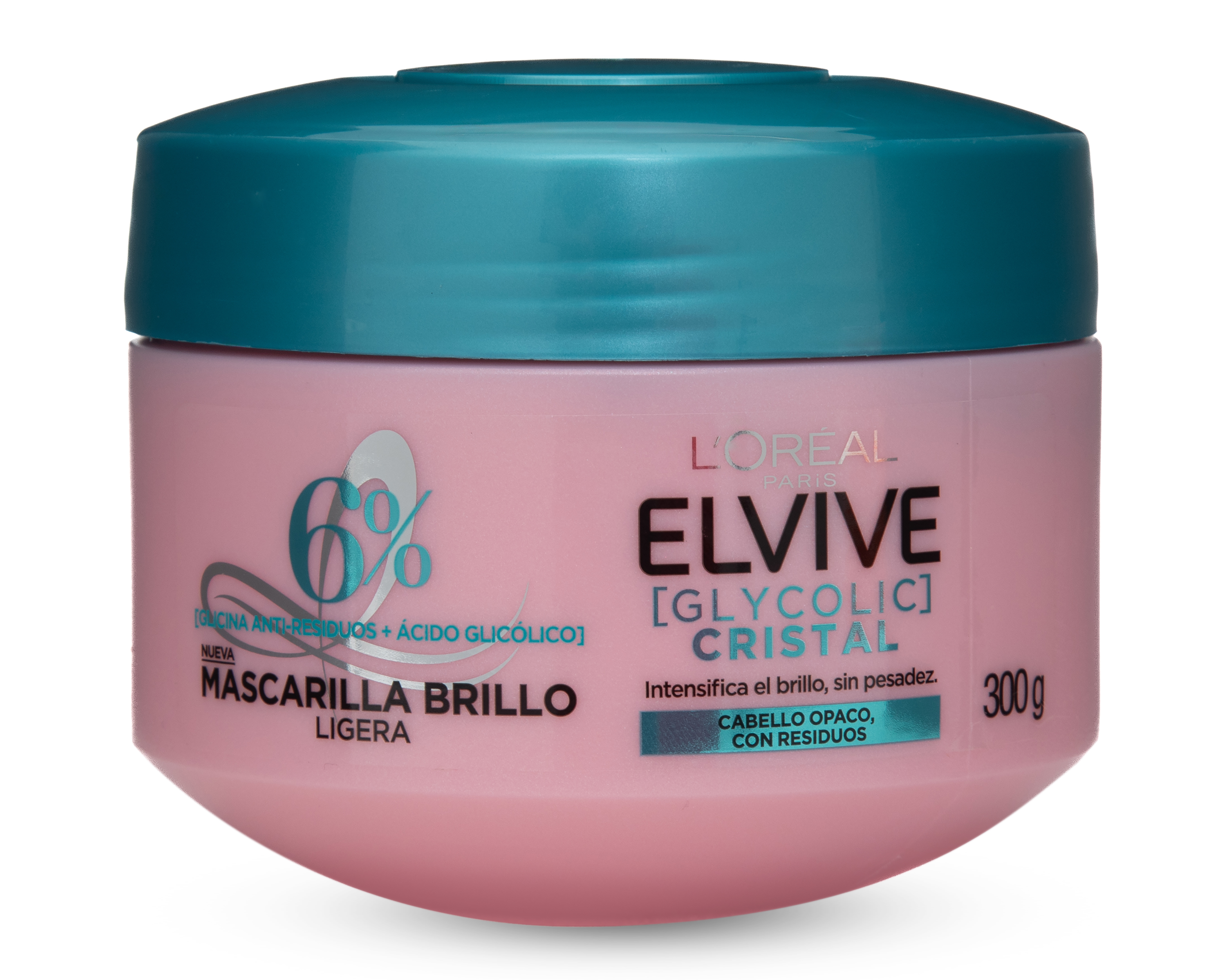 Foto 1 | Foto 1 | Mascarilla Capilar Elvive Glycolic Cristal Intensifica el Brillo 300 g