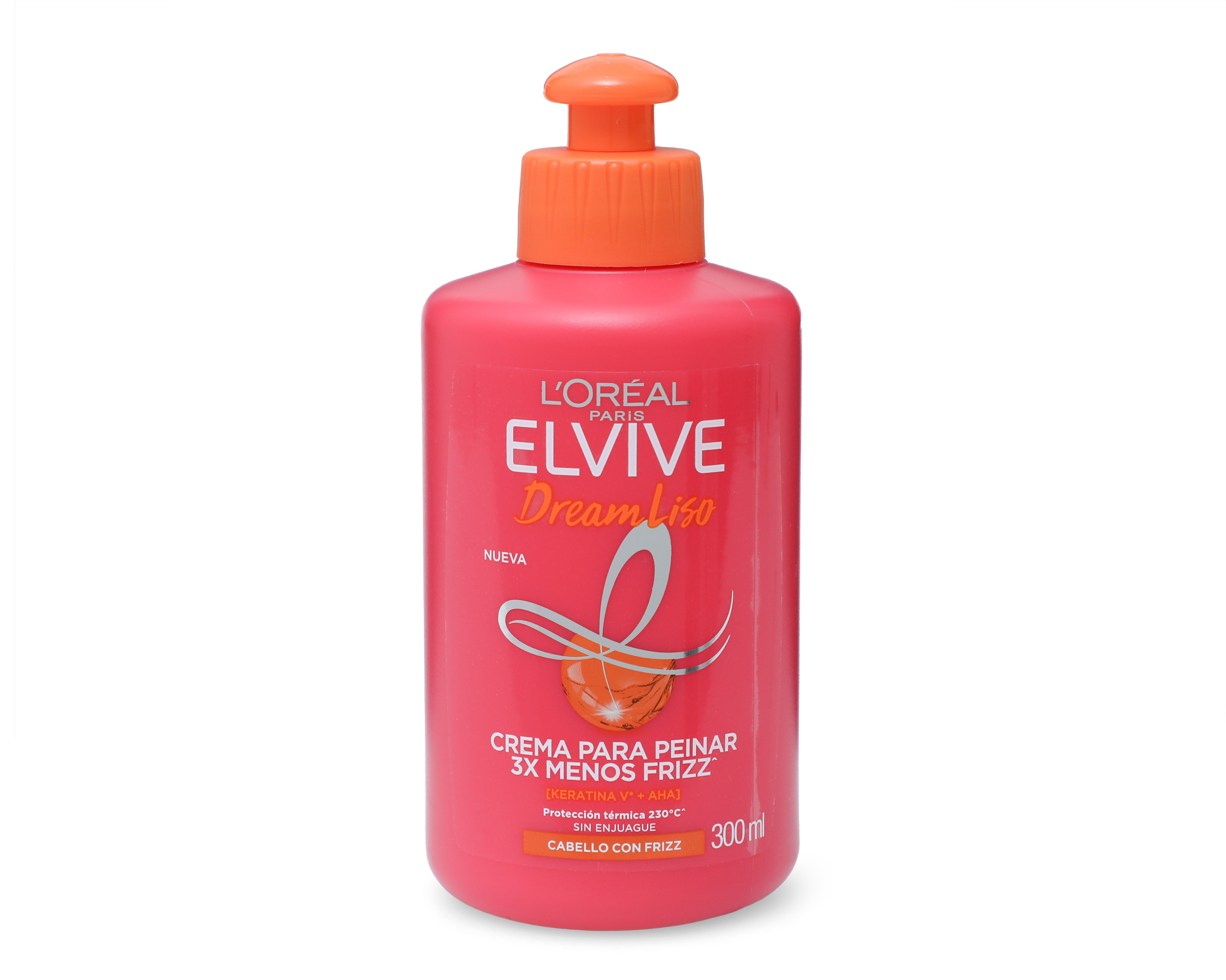 Foto 2 pulgar | Foto 1 | Crema para Peinar Elvive Dream Liso Antifrizz 300 ml