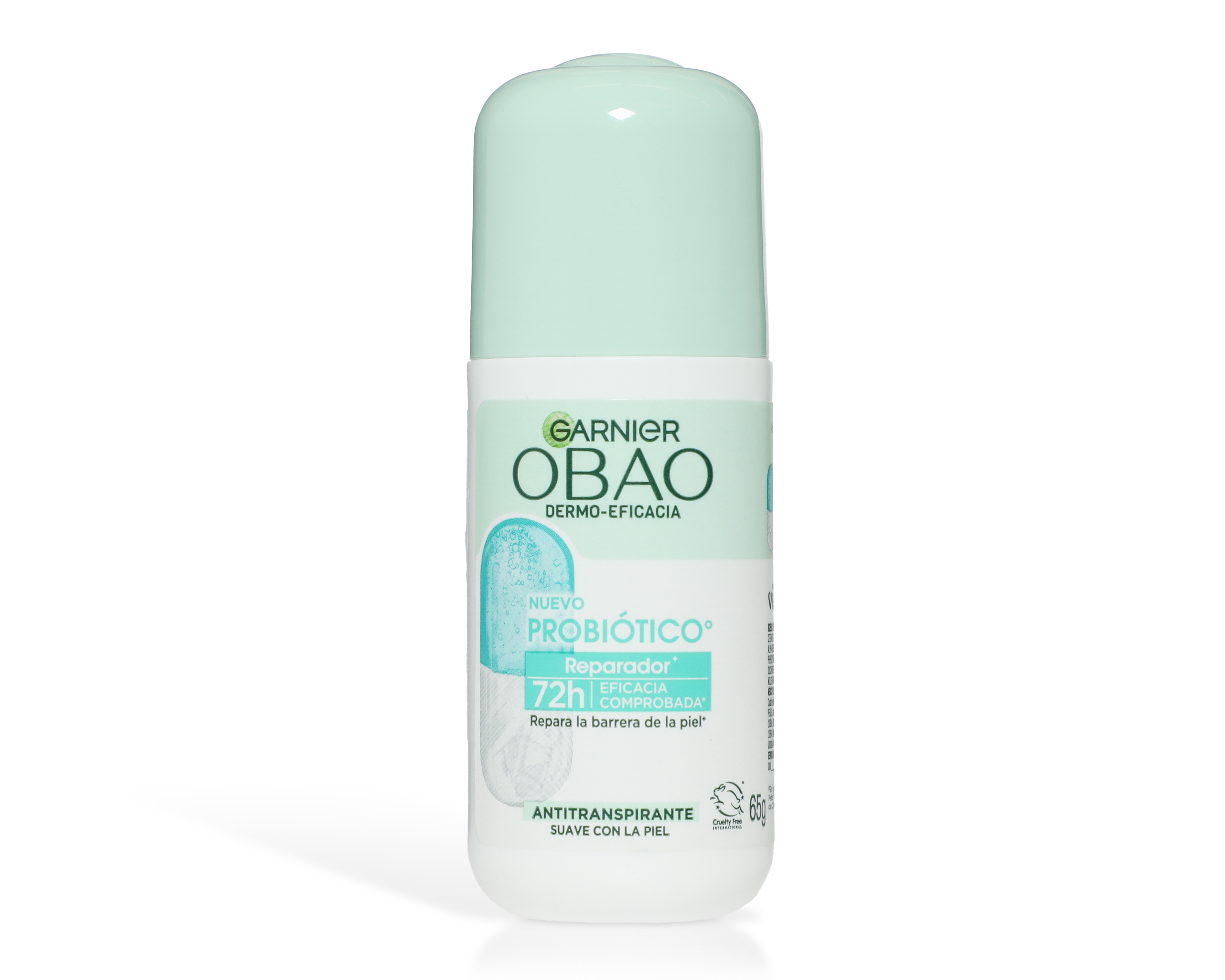 Antitranspirante Roll-On Garnier Obao Dermo-Eficacia Reparador 65 g
